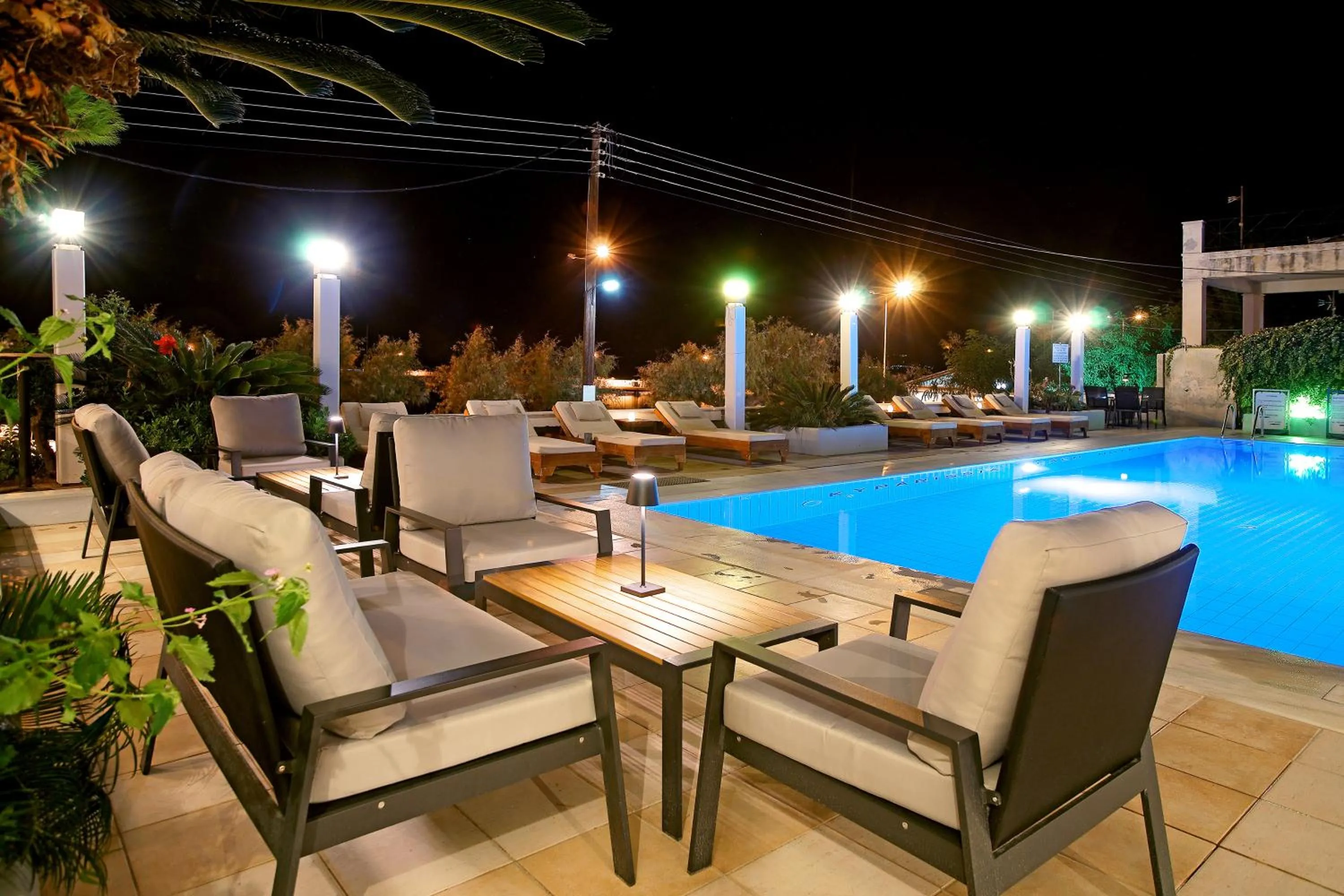 Lounge or bar in Kyparissia Beach Hotel