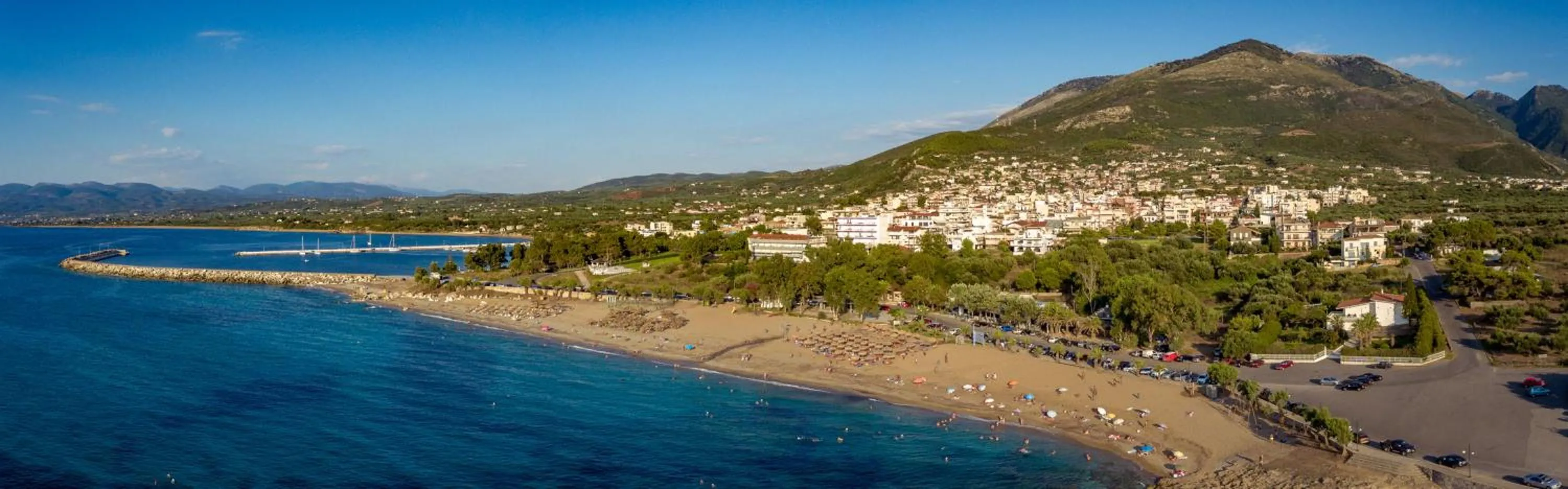 Beach in Kyparissia Beach Hotel