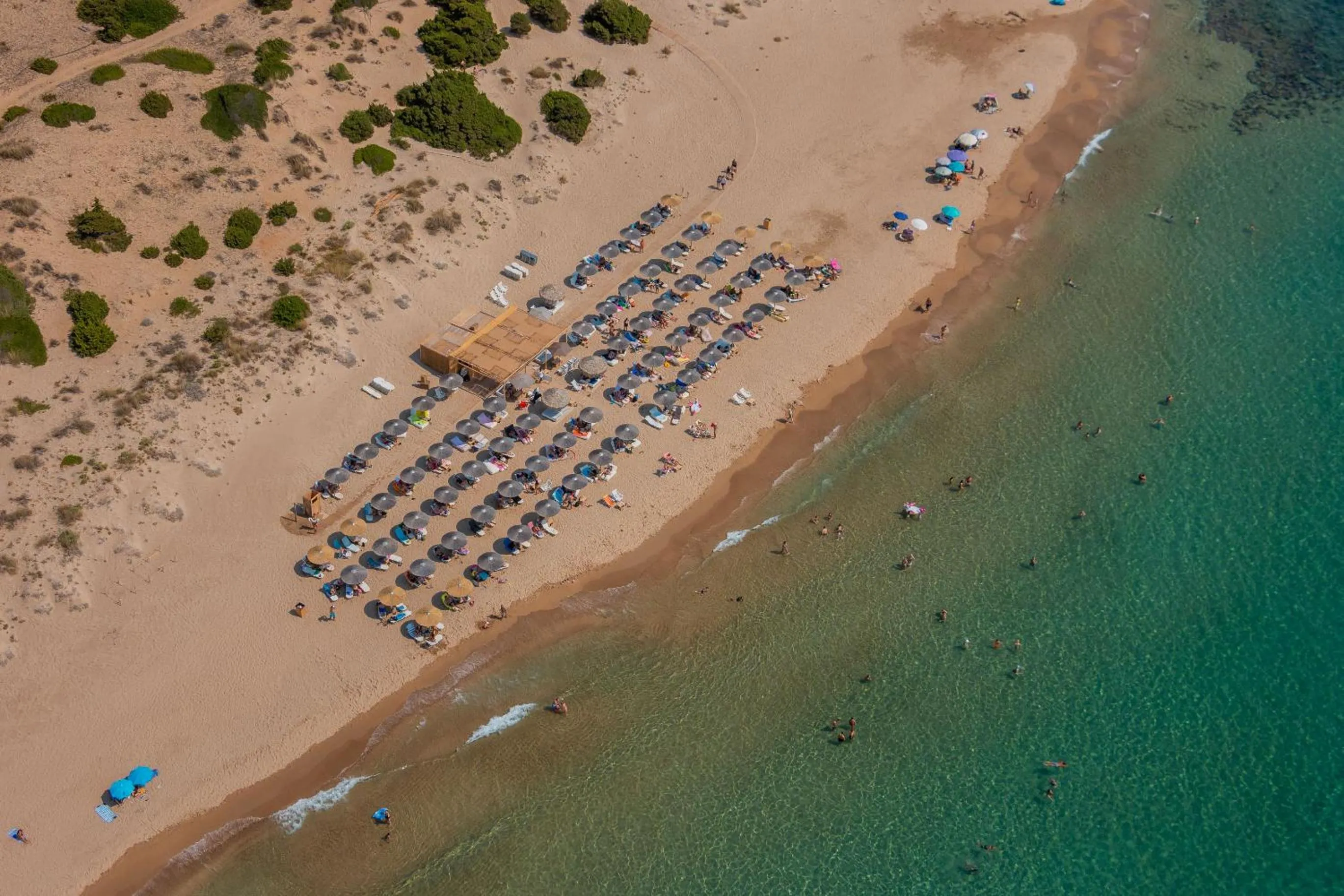 Beach in Kyparissia Beach Hotel