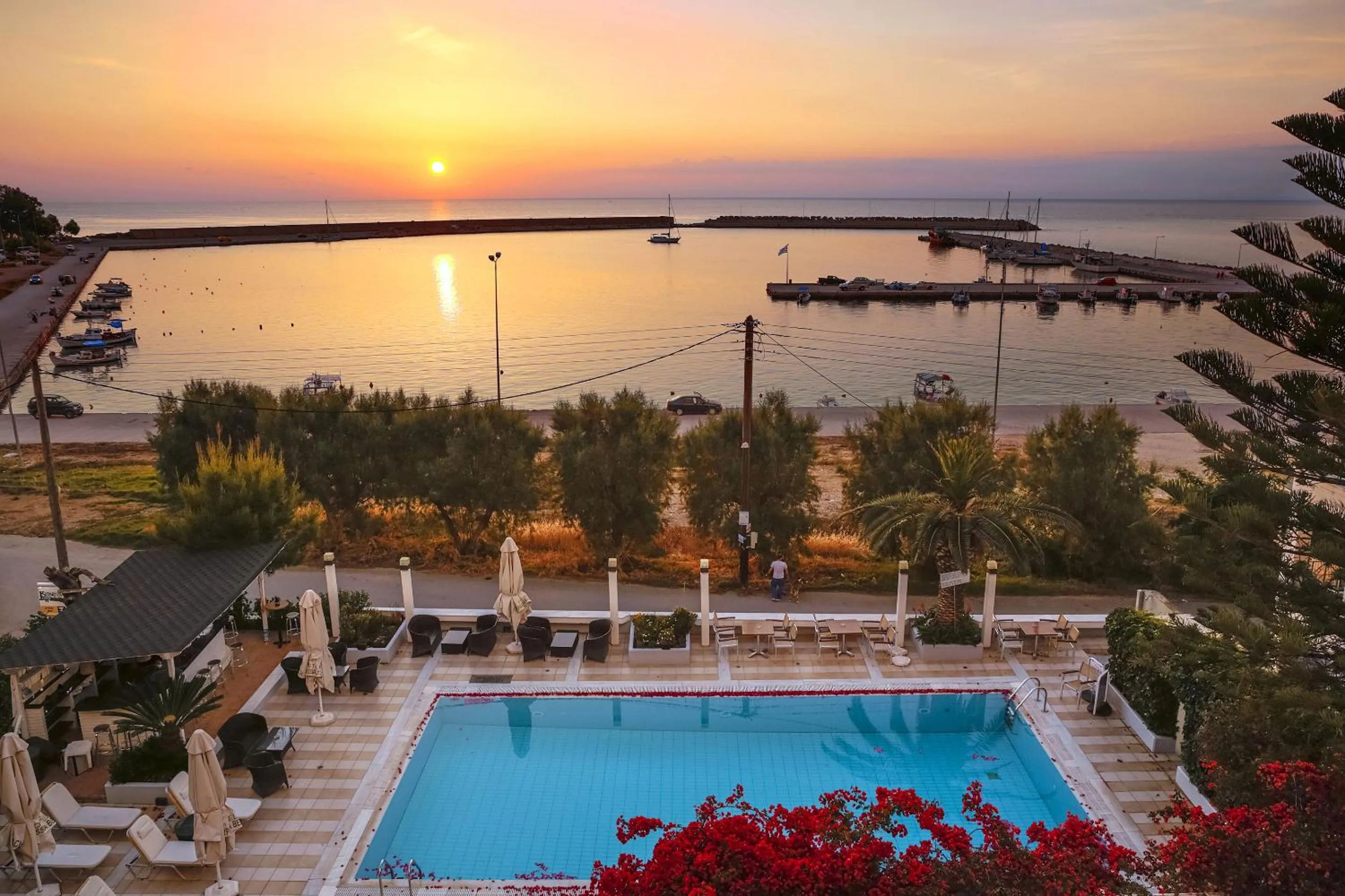 Sea view in Kyparissia Beach Hotel