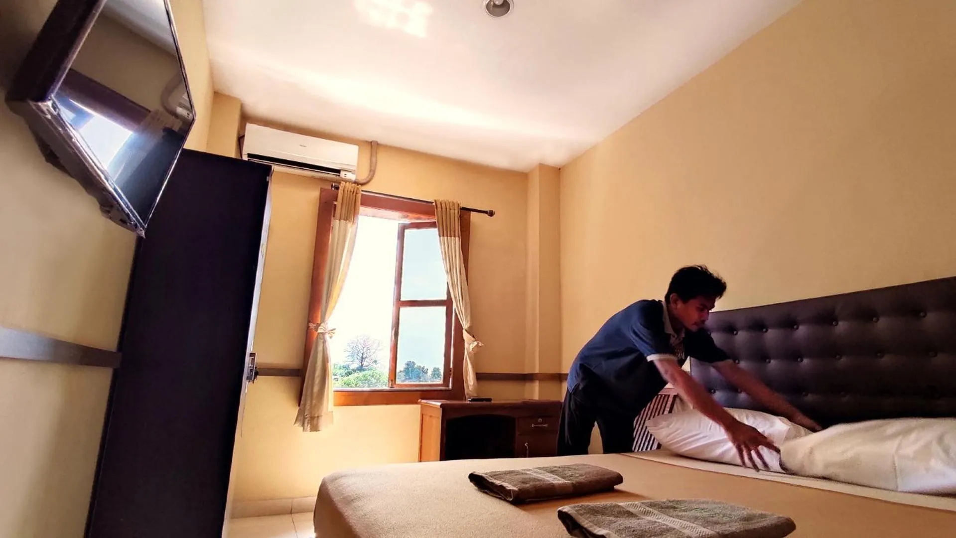 Bedroom, Bed in Omah Pelem Syariah