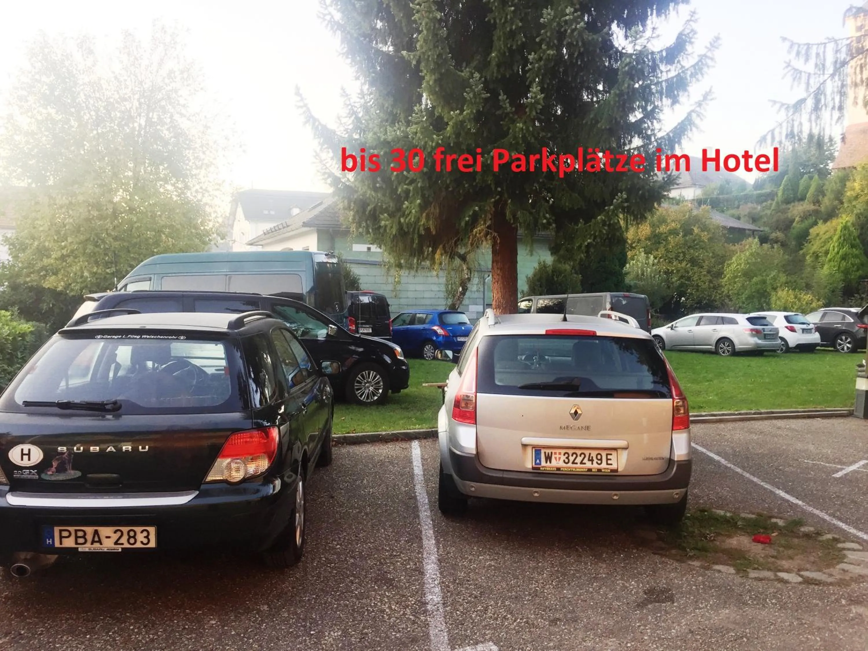 Garden in Hotel Austria