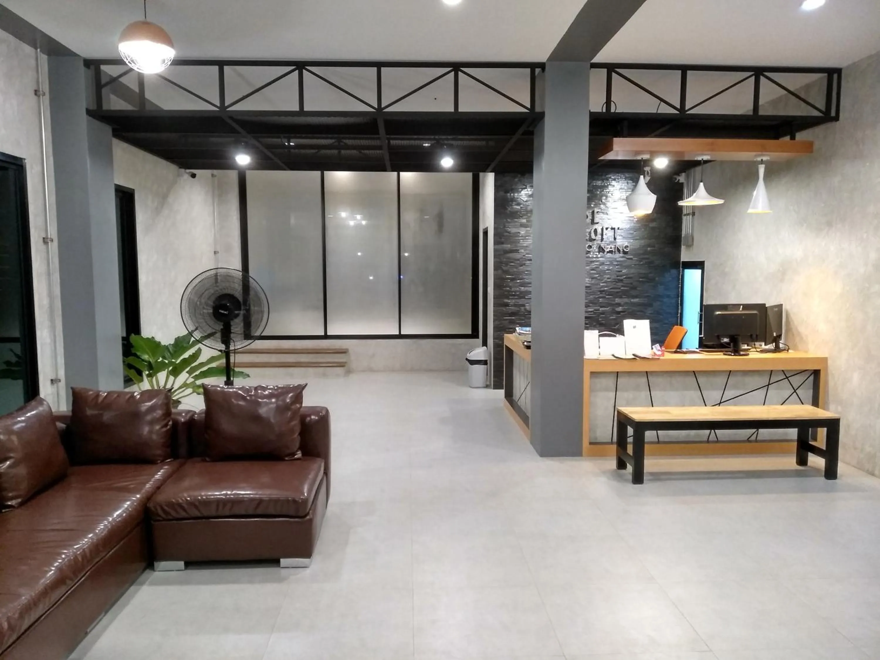 Living room in De Loft Hotel