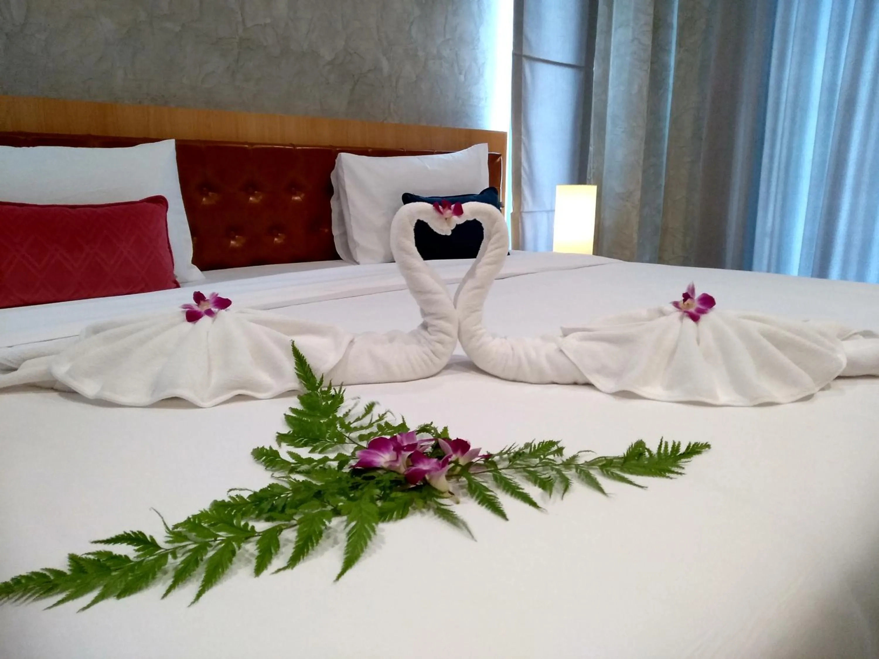 Bed in De Loft Hotel