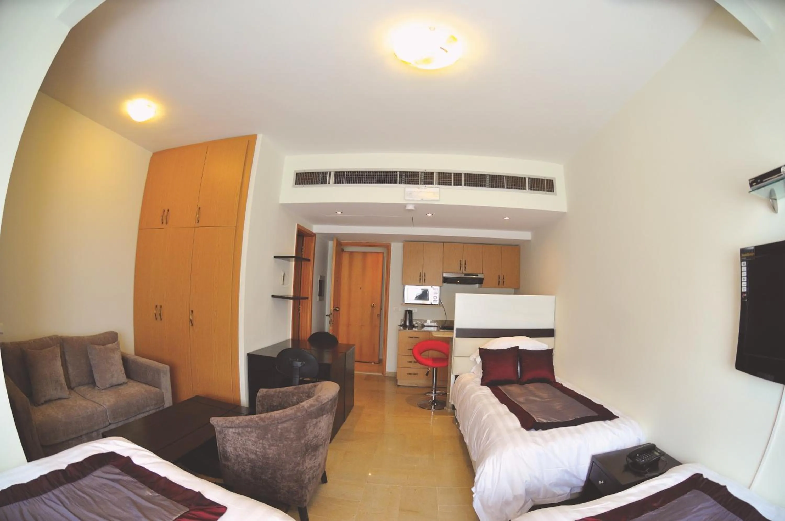 Bed in Bliss 3000 Furnished Studios