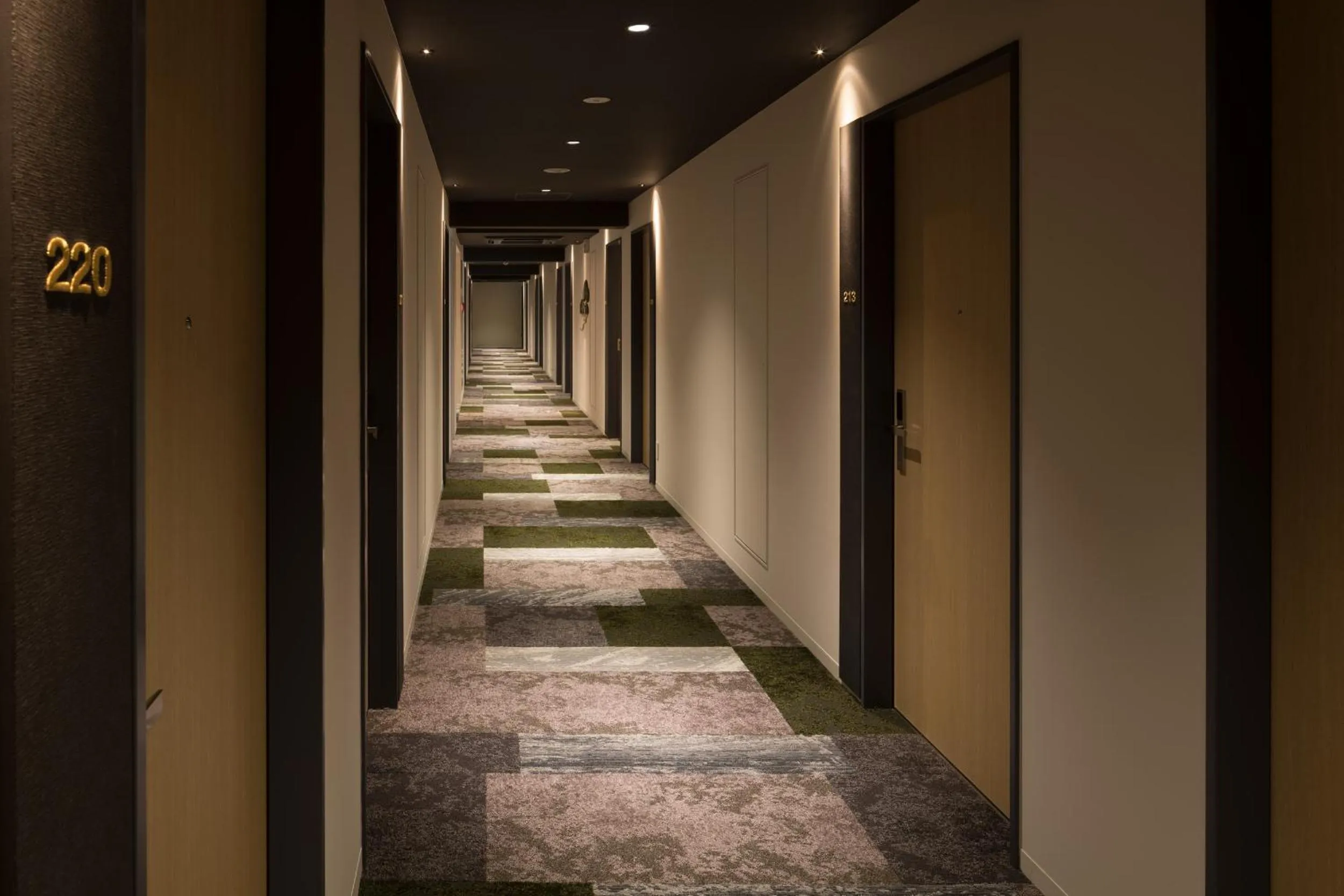 Decorative detail in Nest Hotel Kyoto Shijo Karasuma