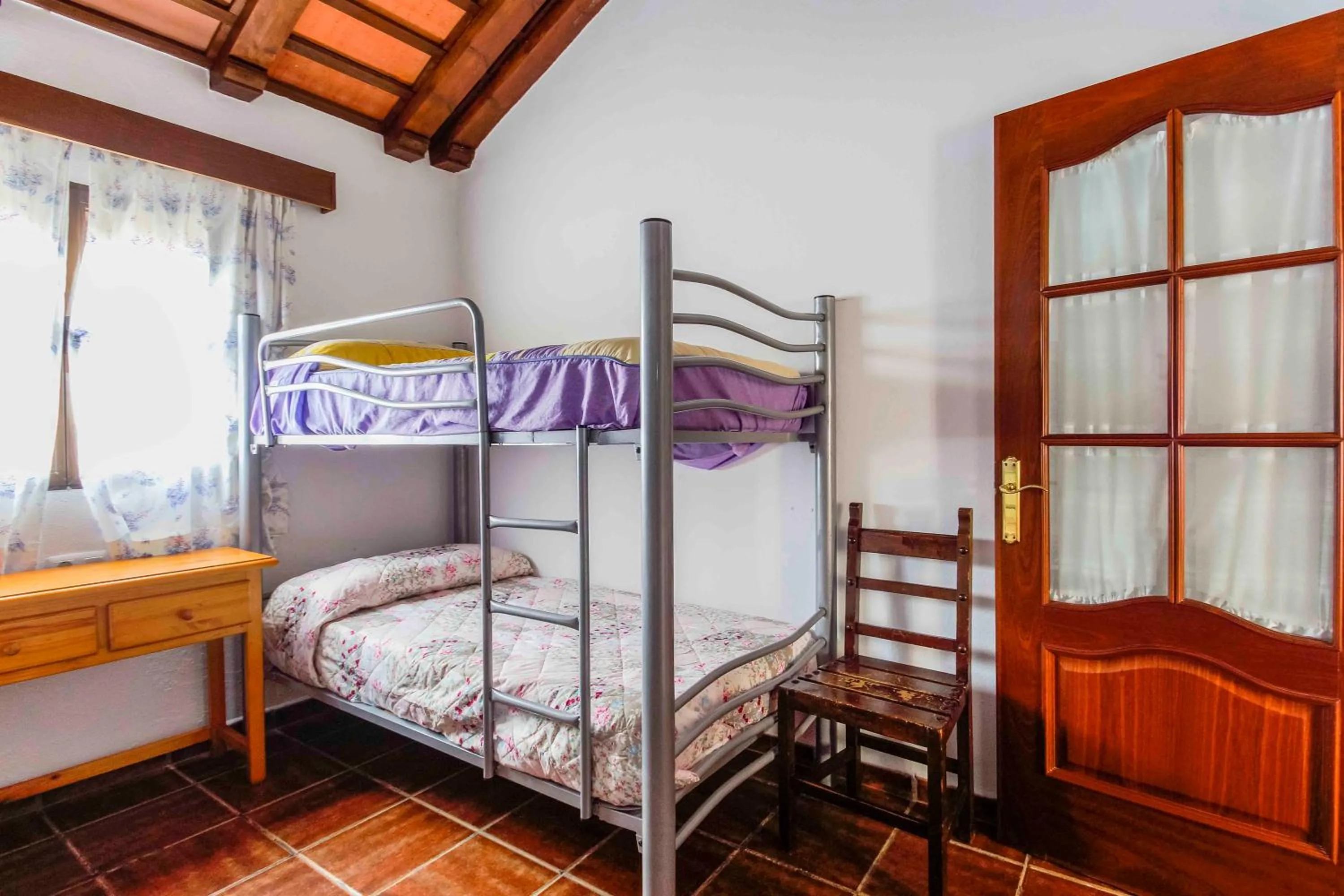 bunk bed, Bed in Vivienda Rural Atlántico Sur & Familias