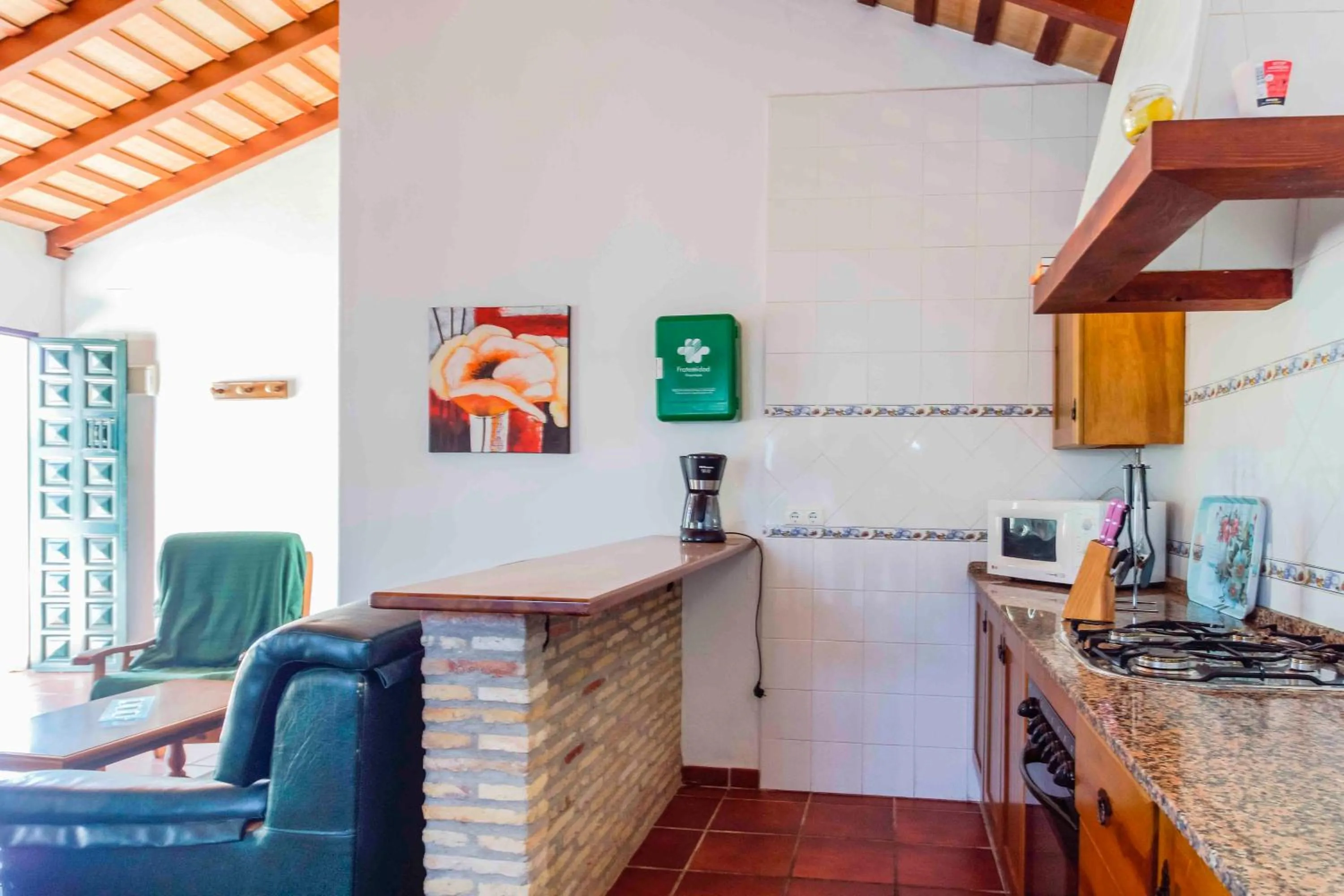 Dining area in Vivienda Rural Atlántico Sur & Familias