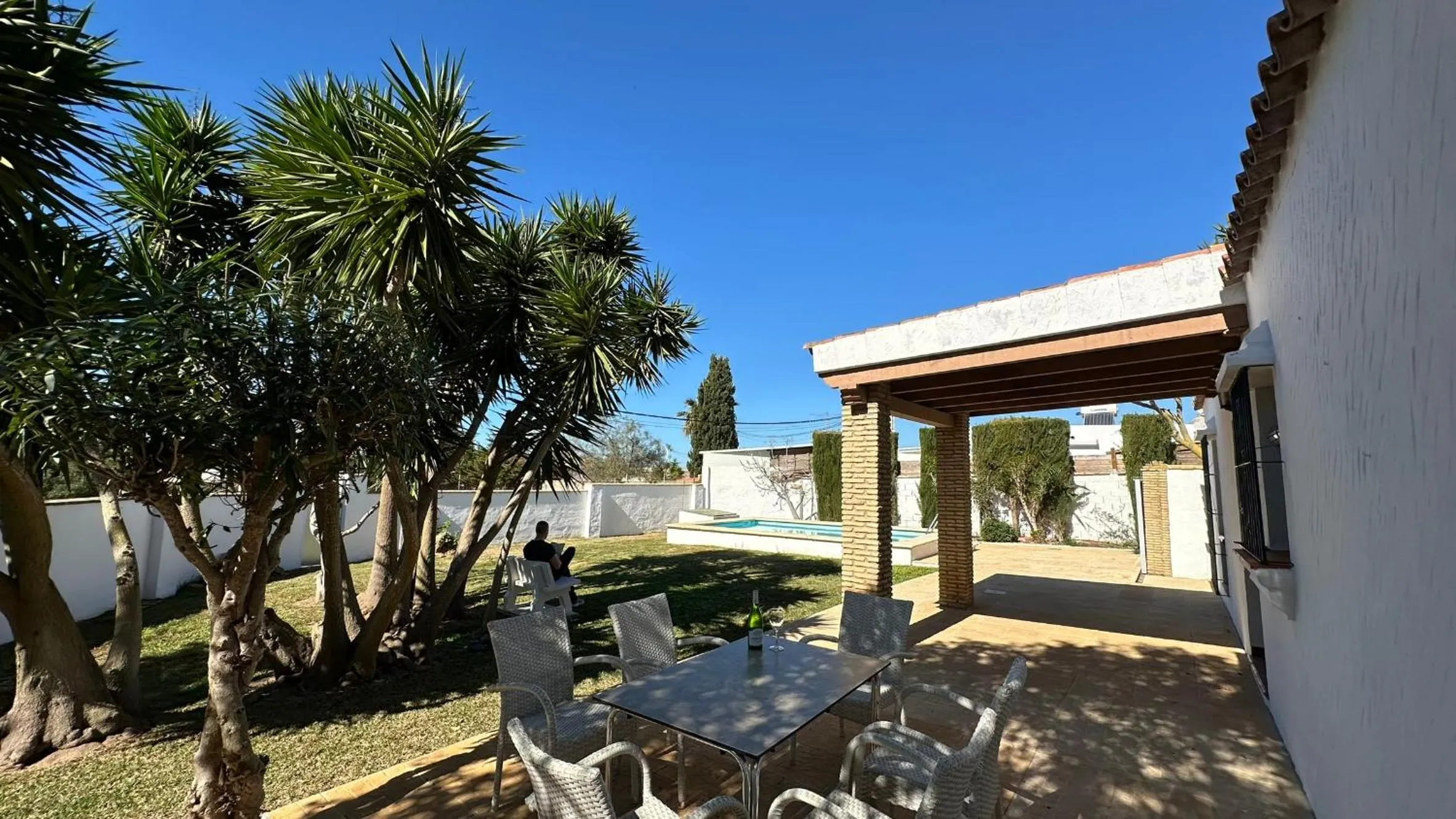 Garden in Vivienda Rural Atlántico Sur & Familias