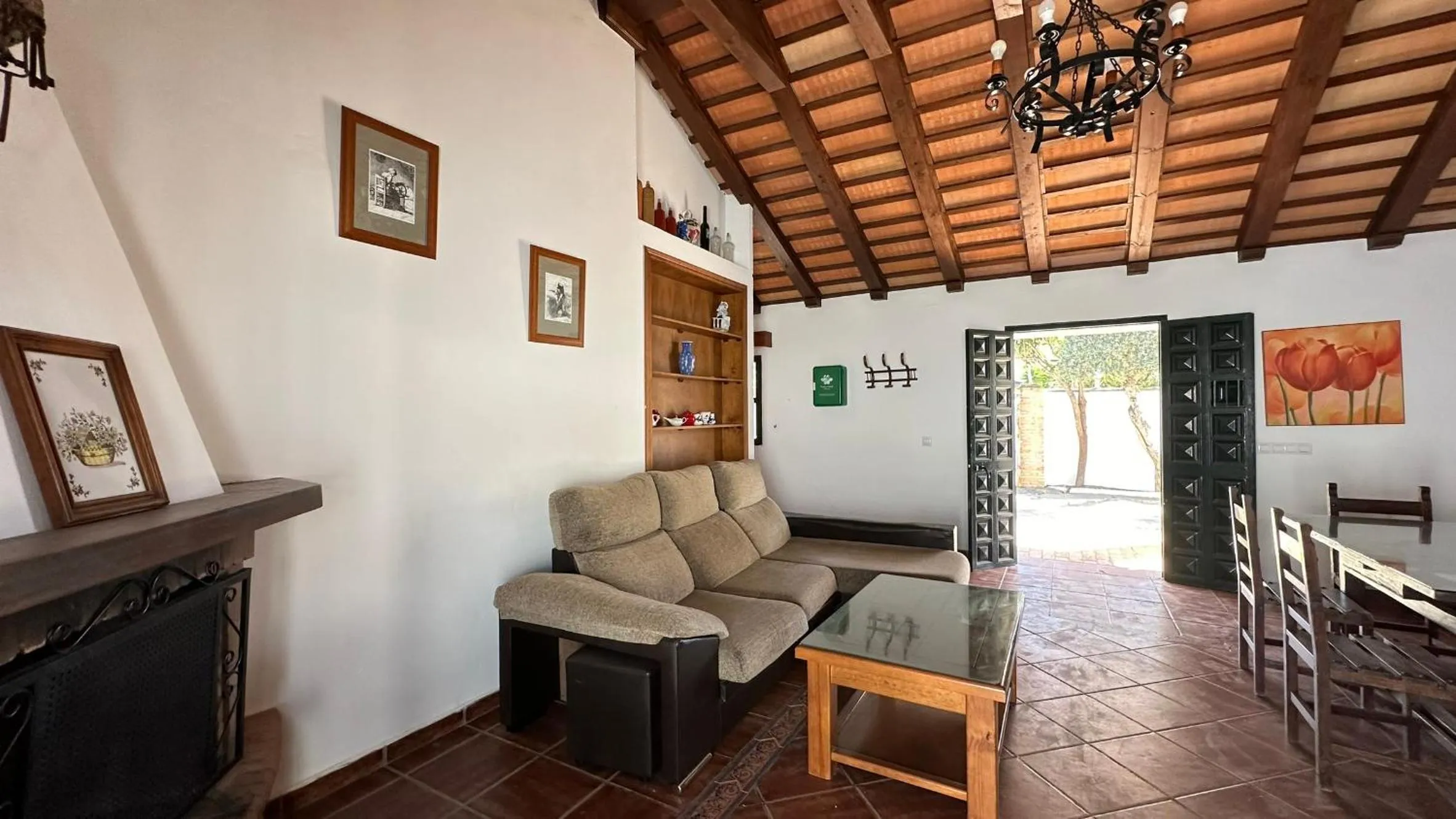 Dining area in Vivienda Rural Atlántico Sur & Familias