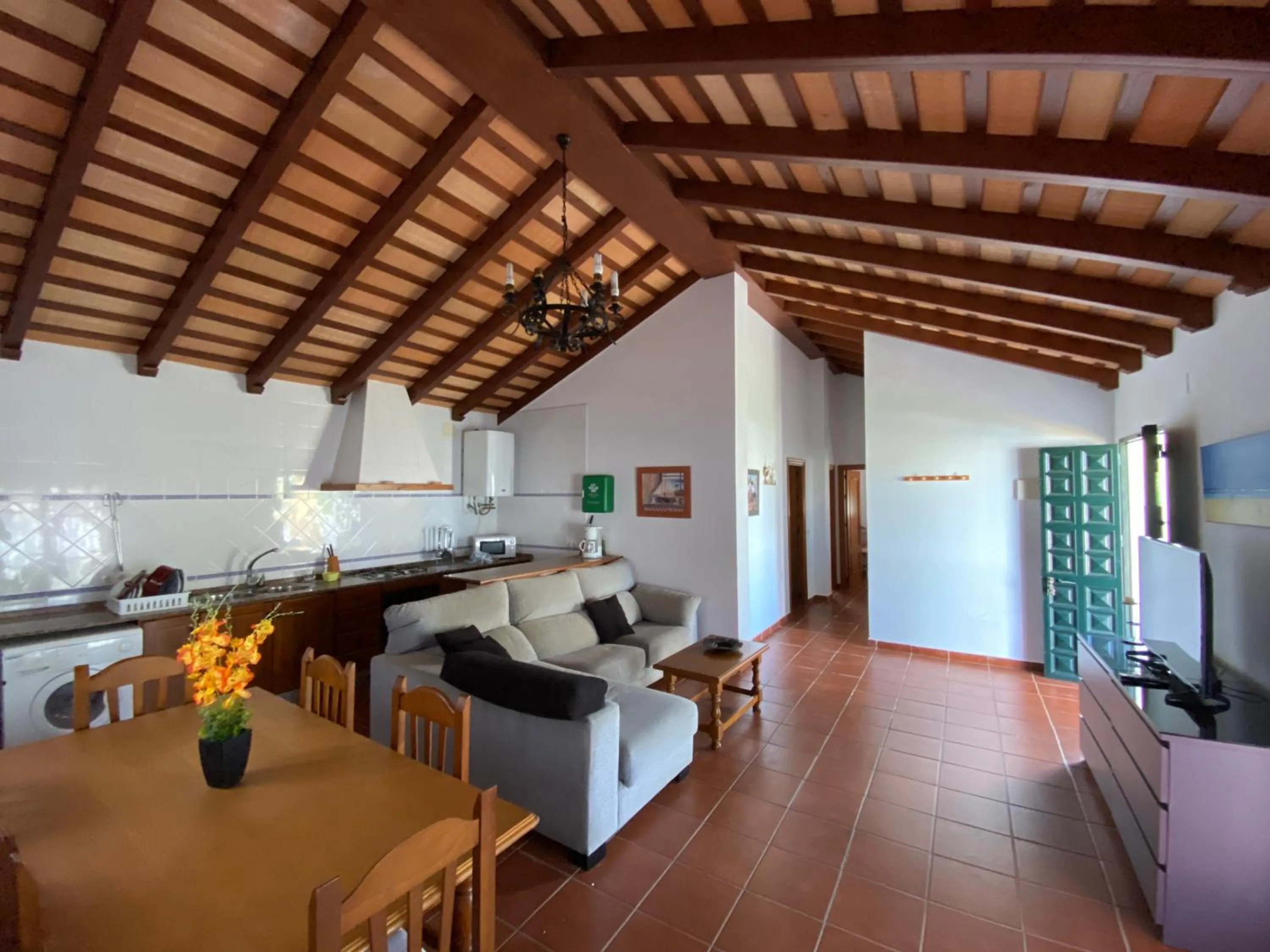 Living room in Vivienda Rural Atlántico Sur & Familias