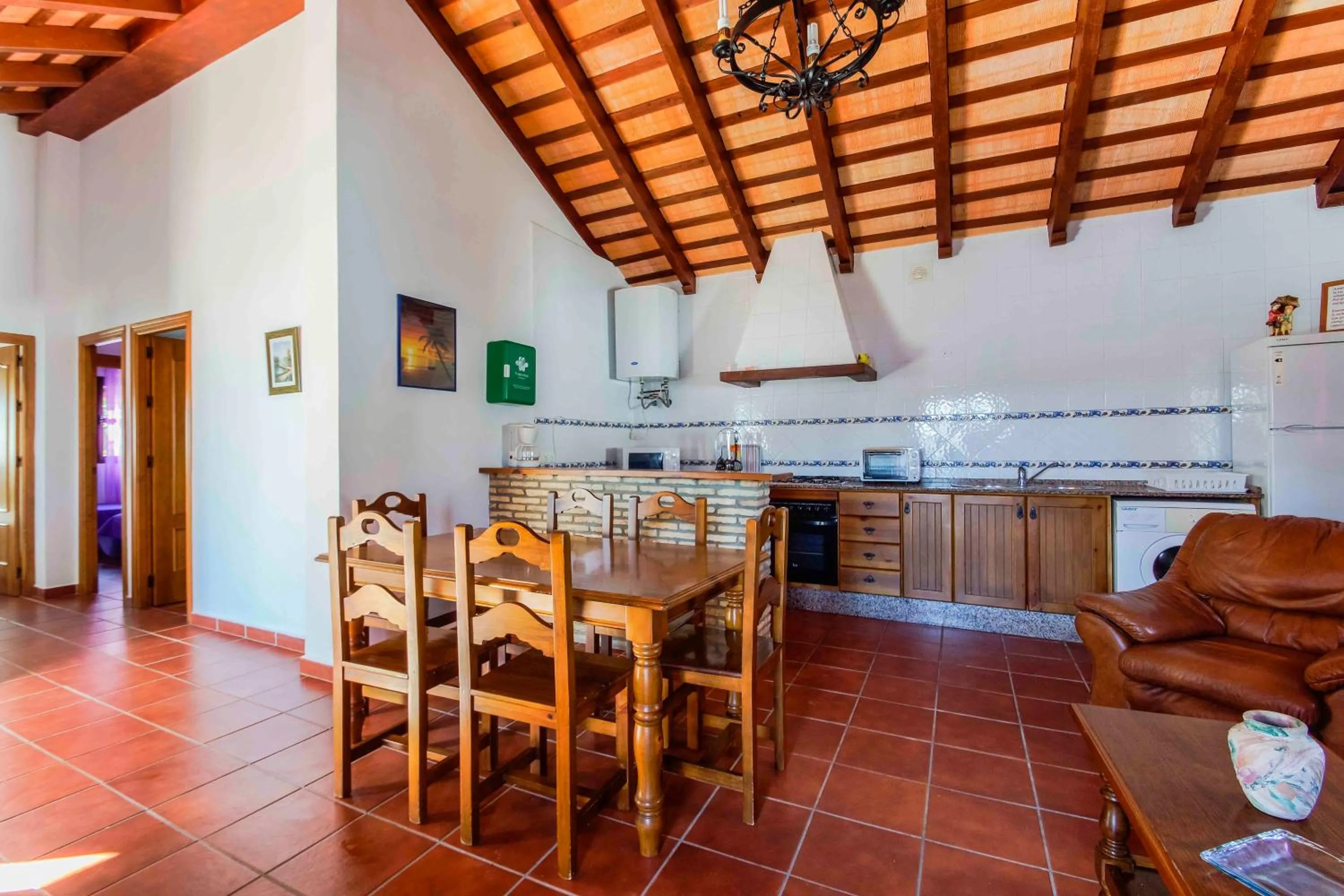 Dining area in Vivienda Rural Atlántico Sur & Familias