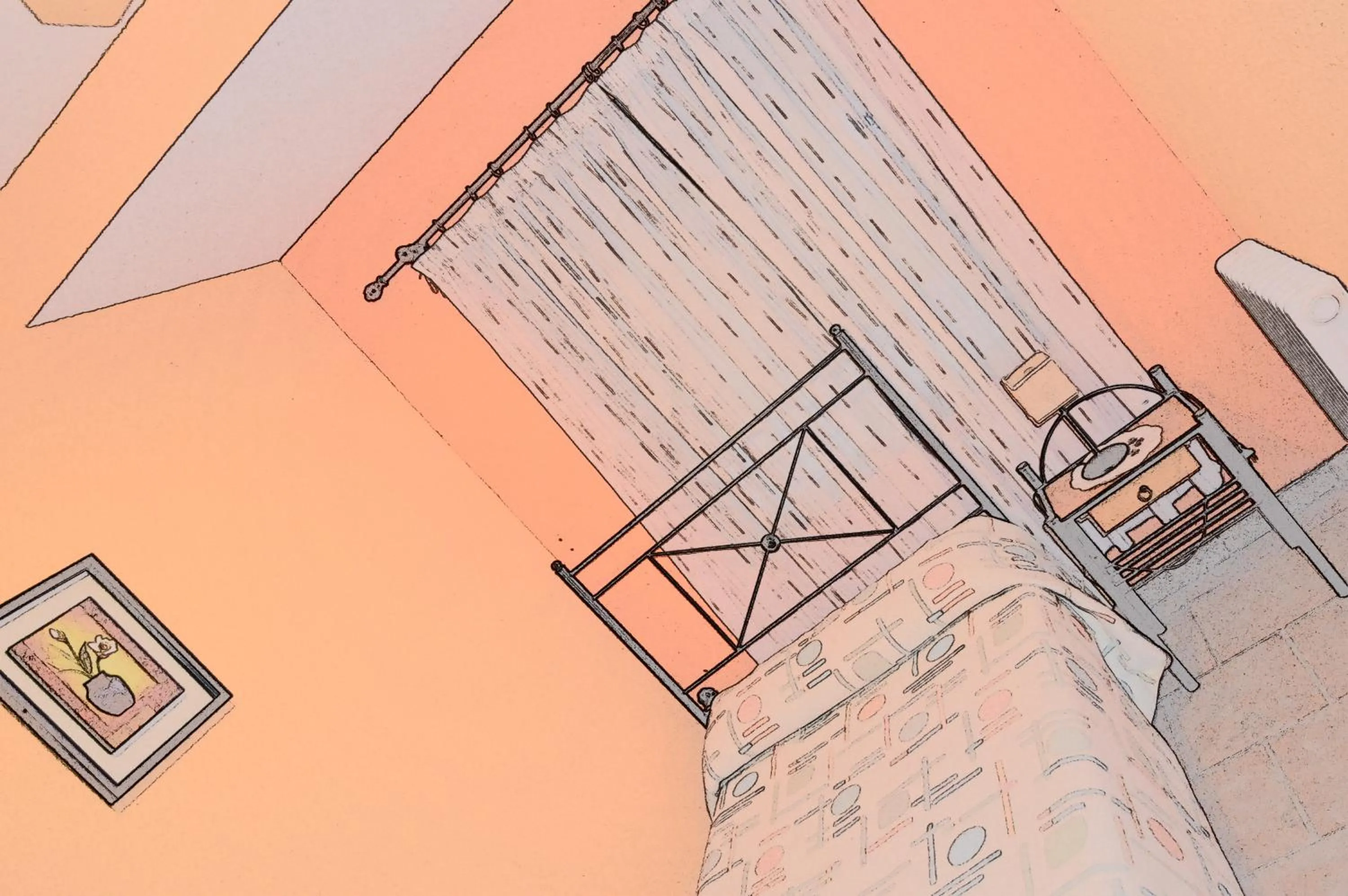 Bed in Posada La Reja