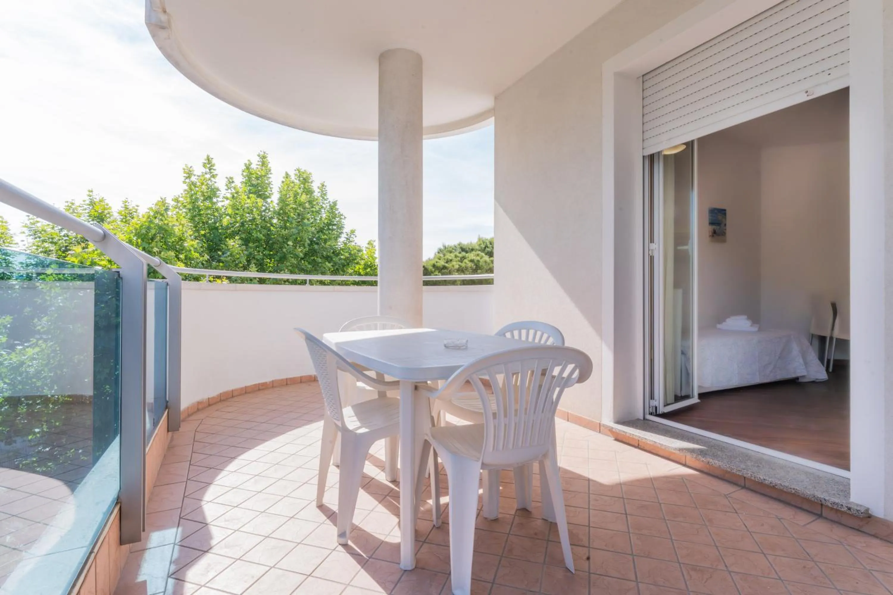 Balcony/Terrace in Residence Marconi Mare