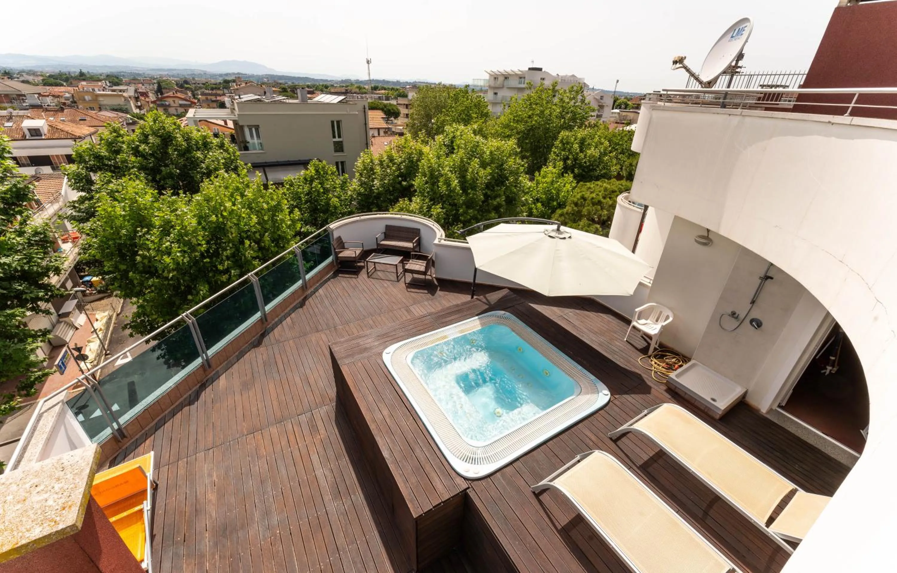 Bird's eye view in Residence Marconi Mare