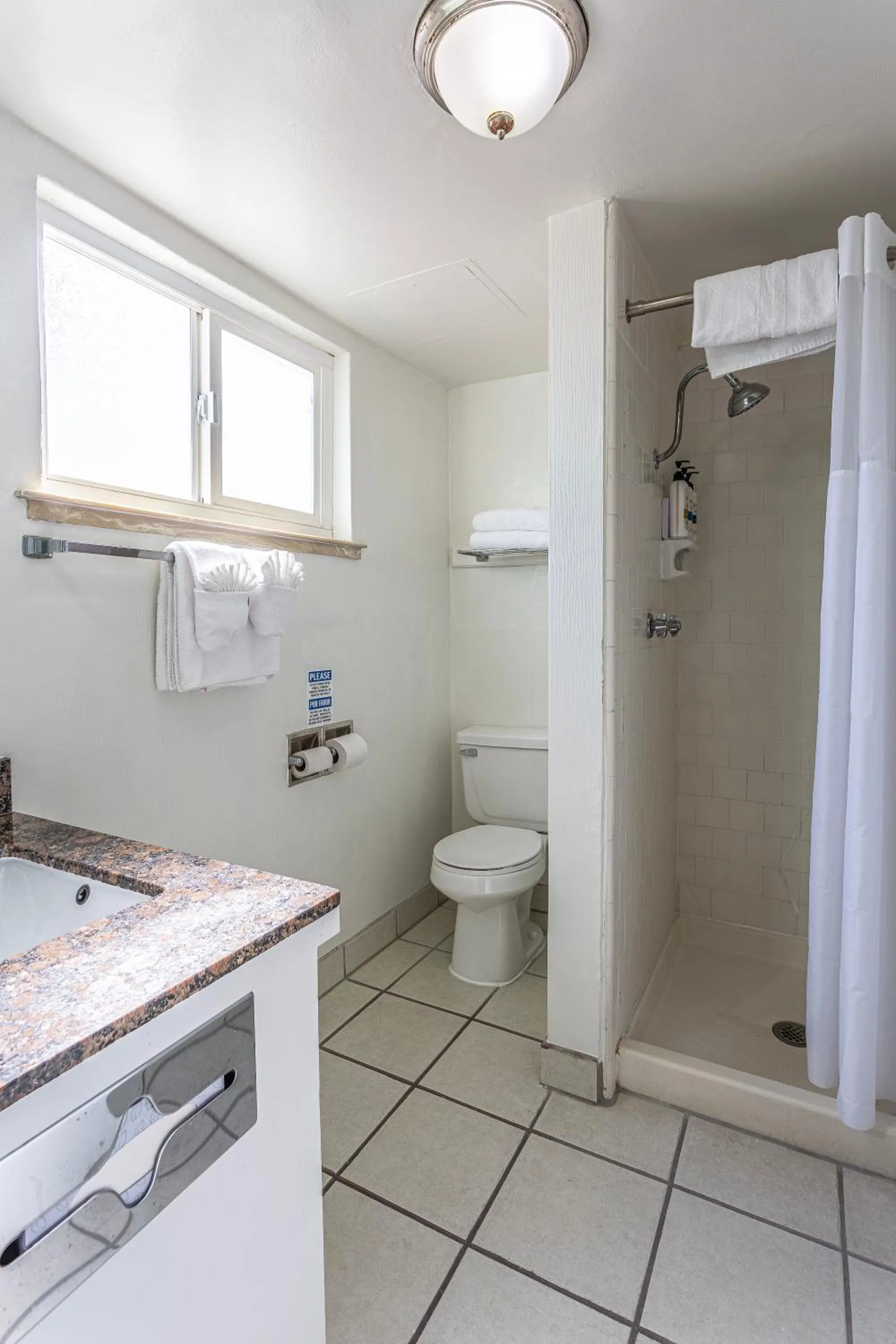 Bathroom in Coastal Breeze Inn