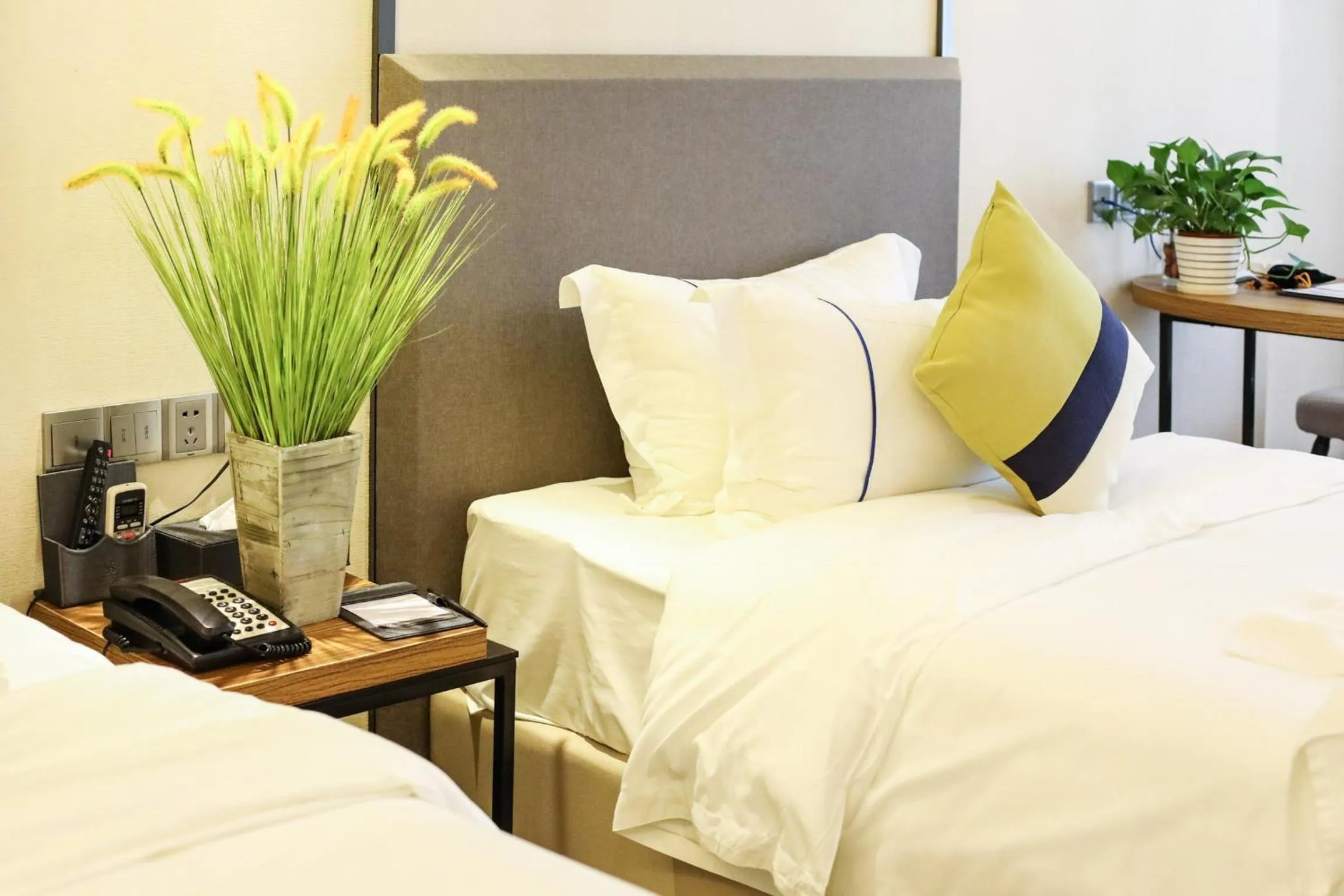 Bed in Guangzhou Homies Hotel