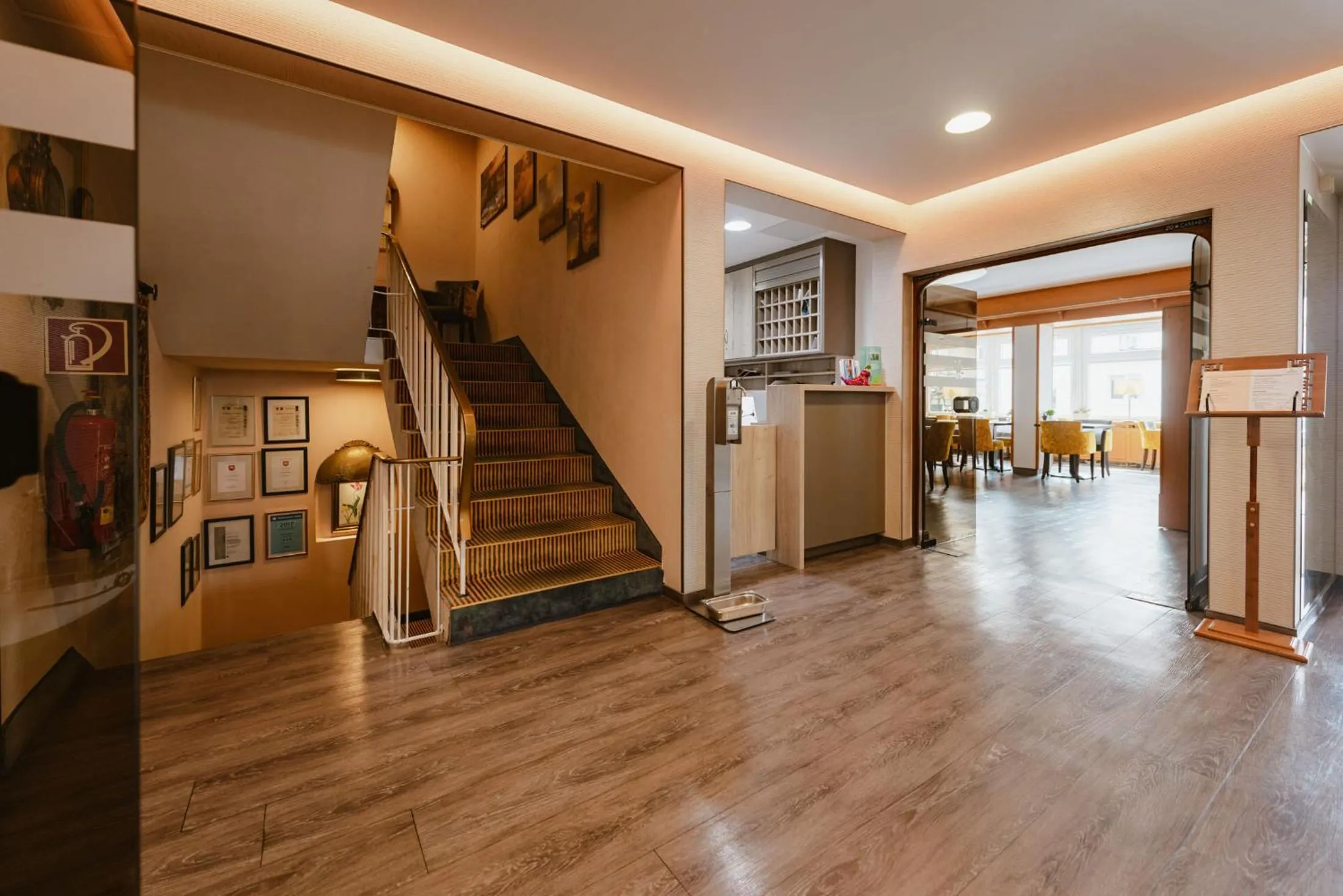 Lobby or reception in Hotel das Miramar