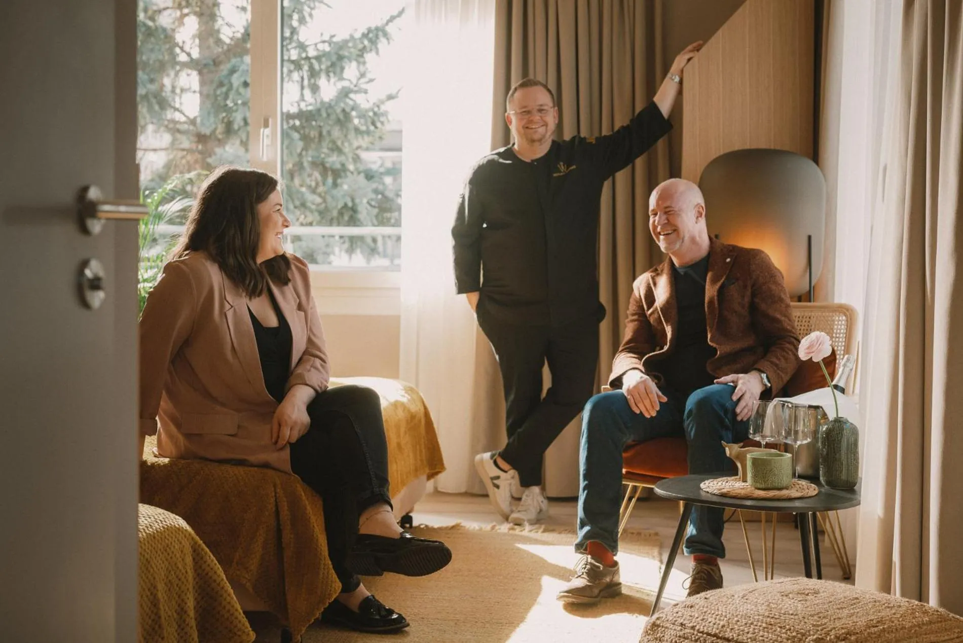 Family in 2Places Side