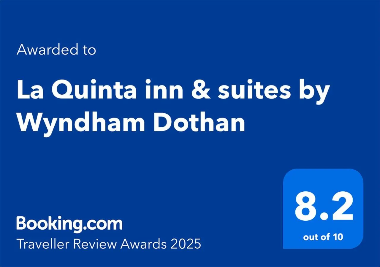 Certificate/Award in La Quinta inn & suites by Wyndham Dothan