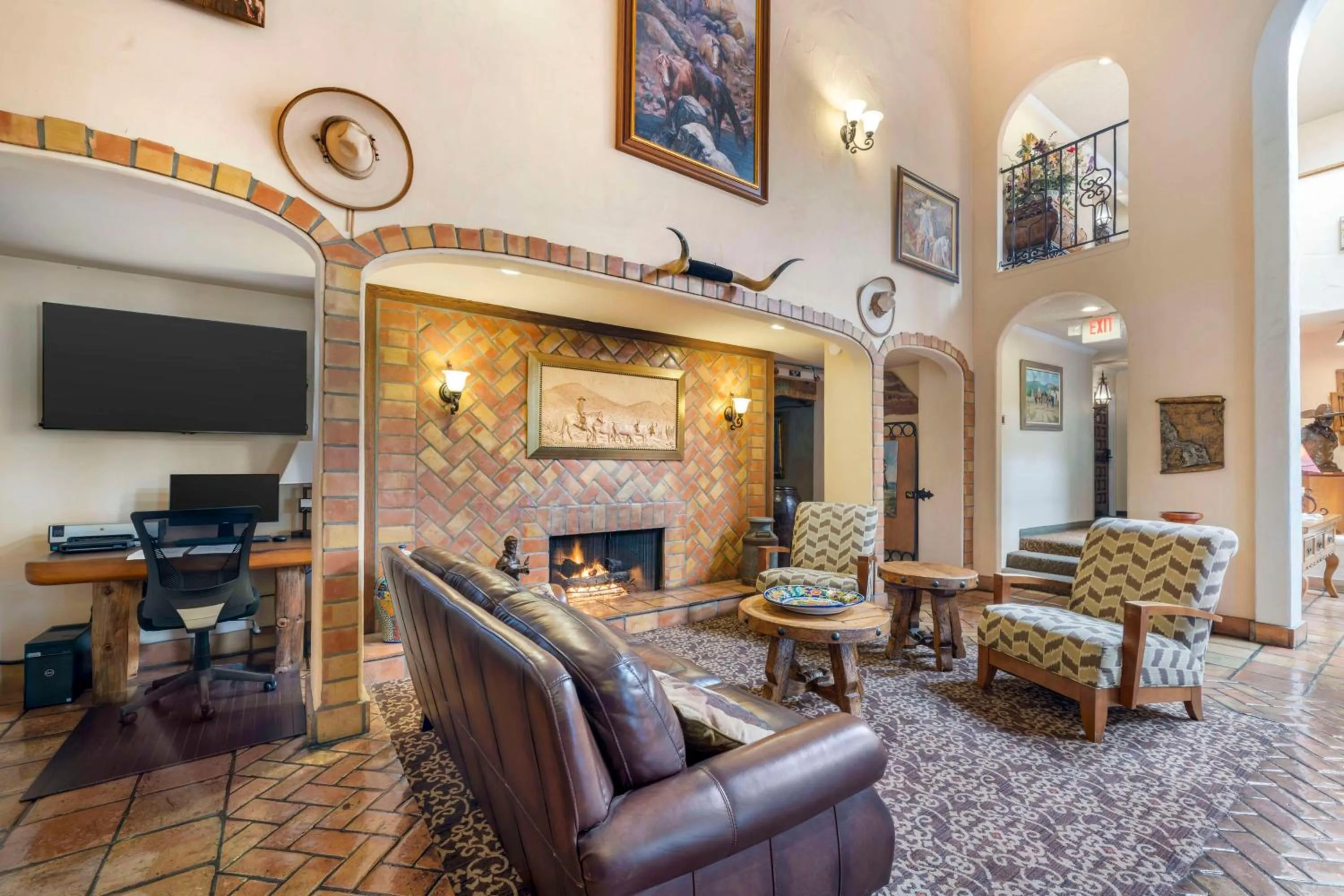 Lobby or reception in Best Western Casa Grande Inn