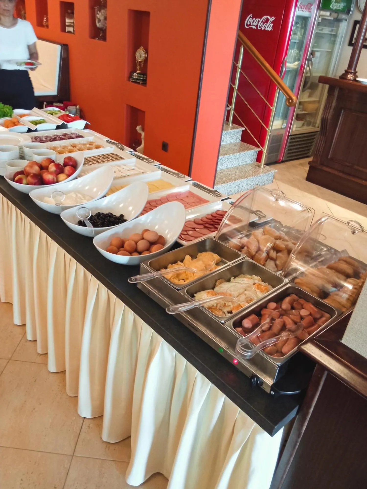 Buffet breakfast in Kalithea Family Hotel