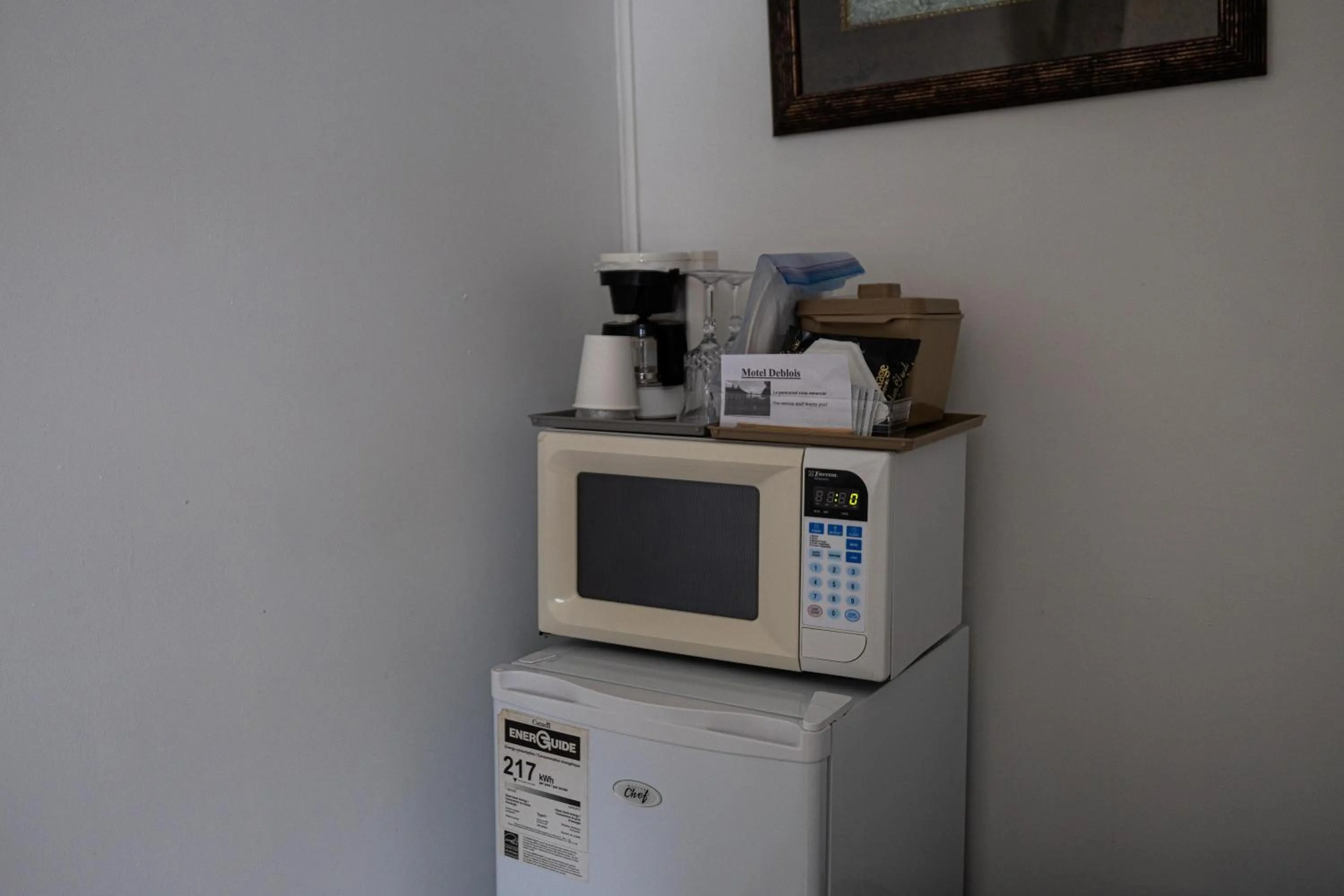 minibar in Motel Deblois