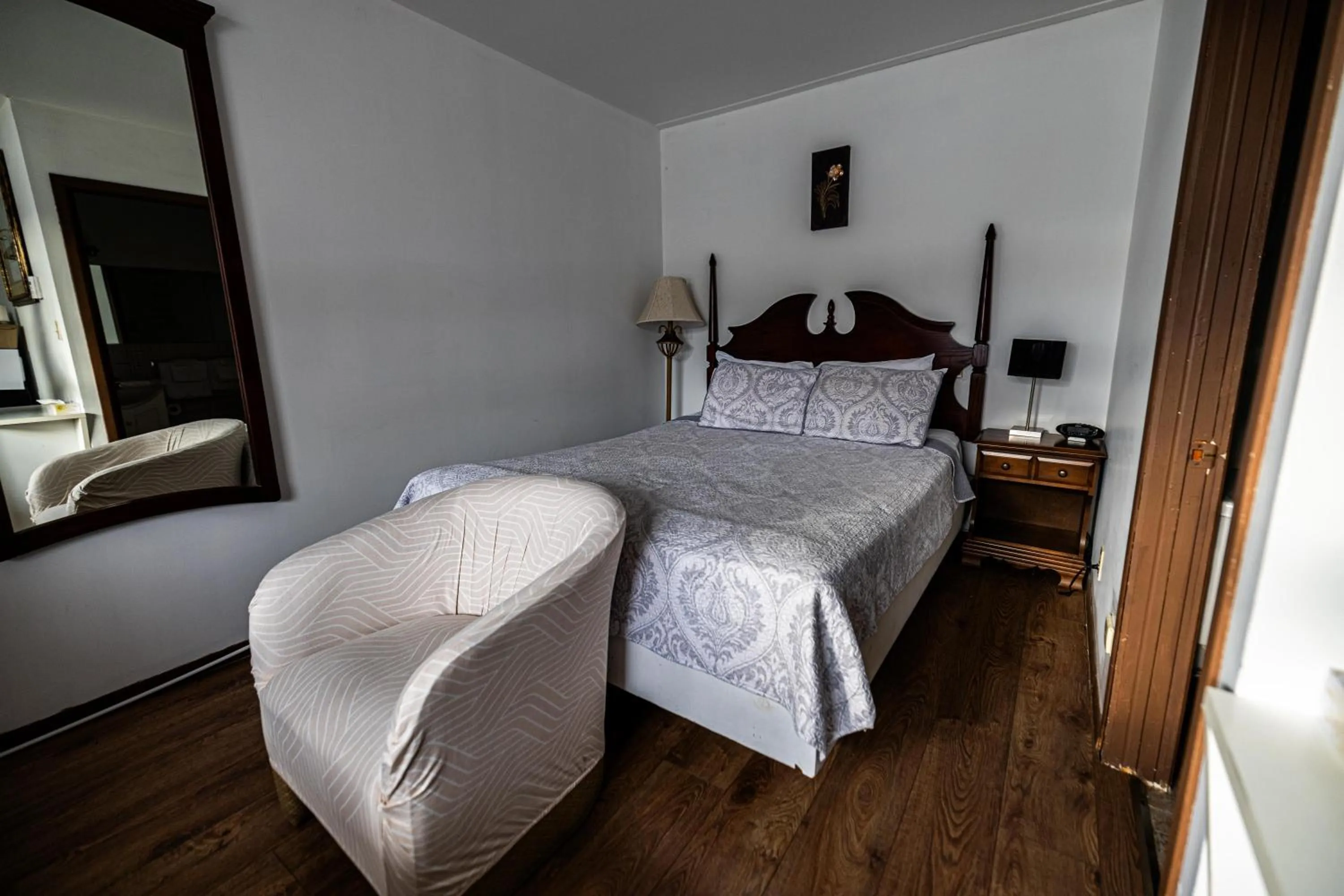 Bedroom, Bed in Motel Deblois