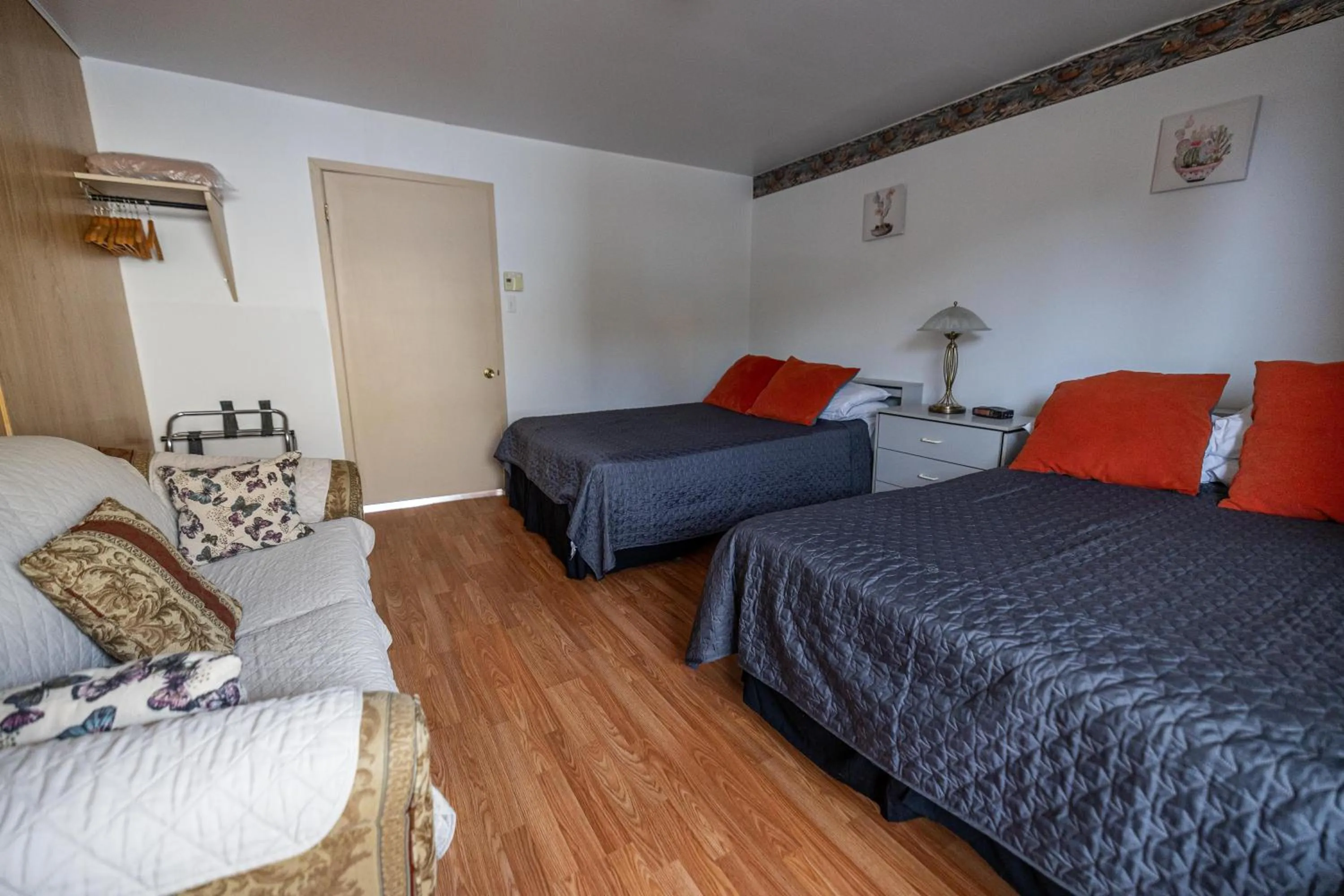 Bedroom, Bed in Motel Deblois