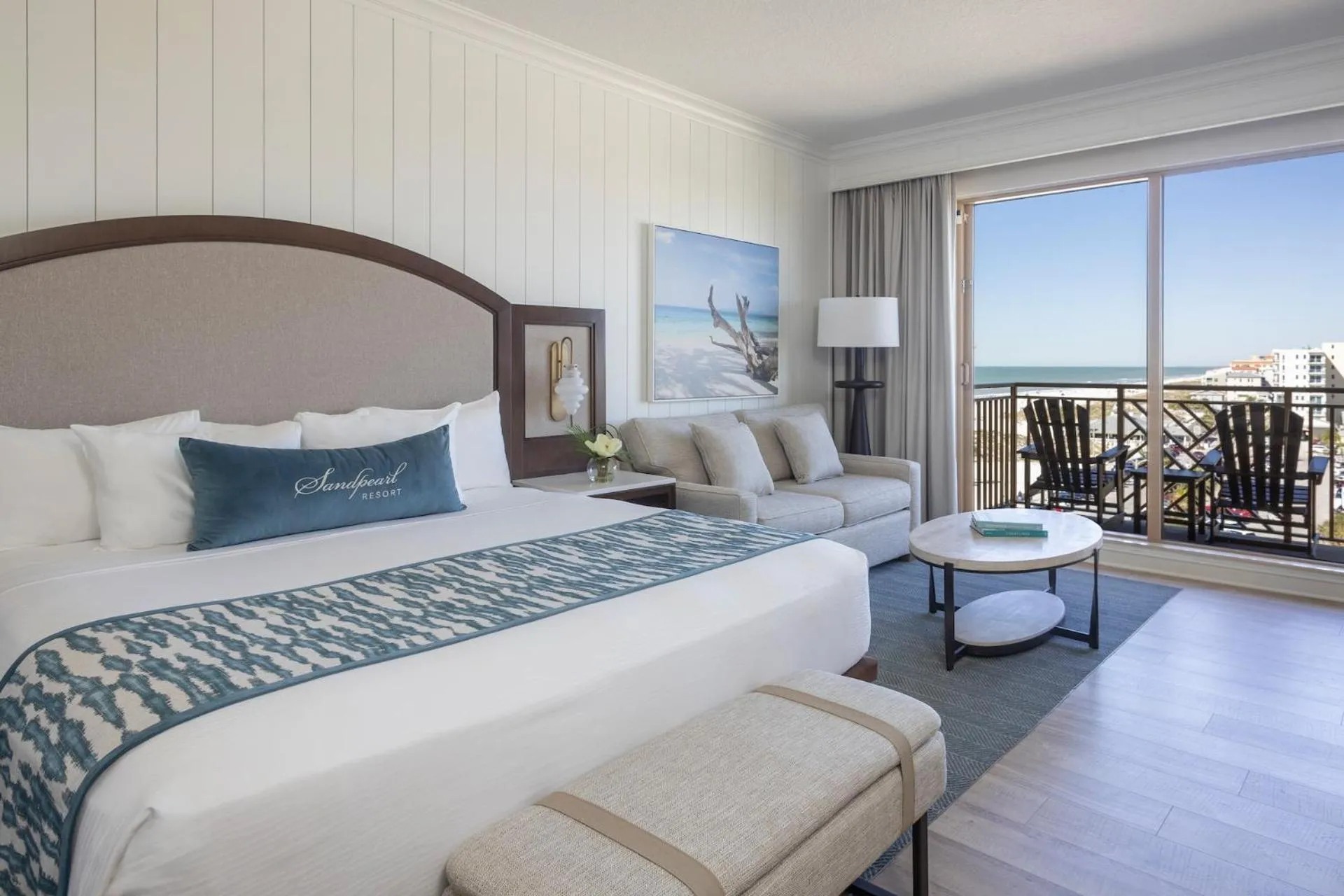 Bed in Sandpearl Resort Private Beach