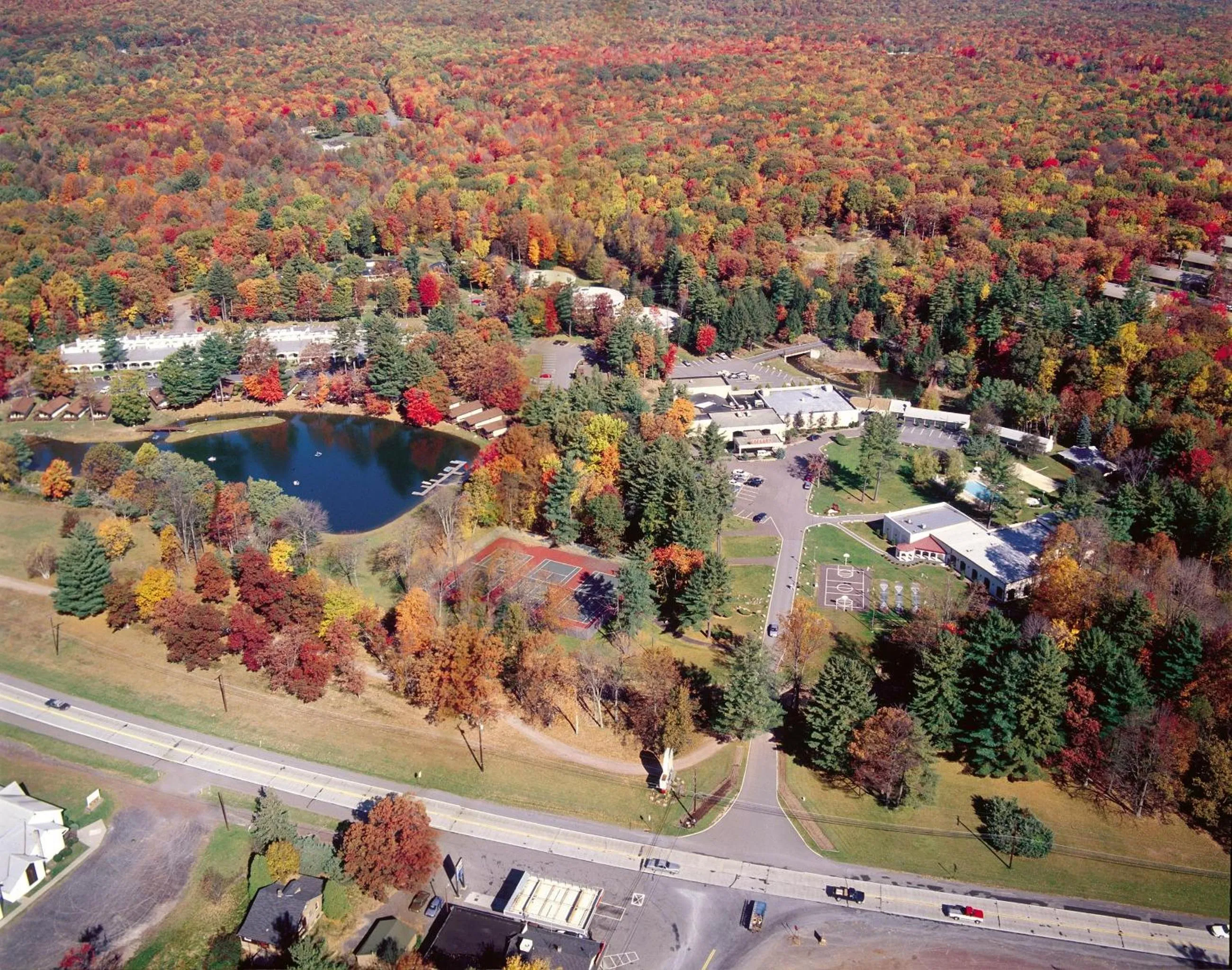Bird's eye view in Paradise Stream Resort