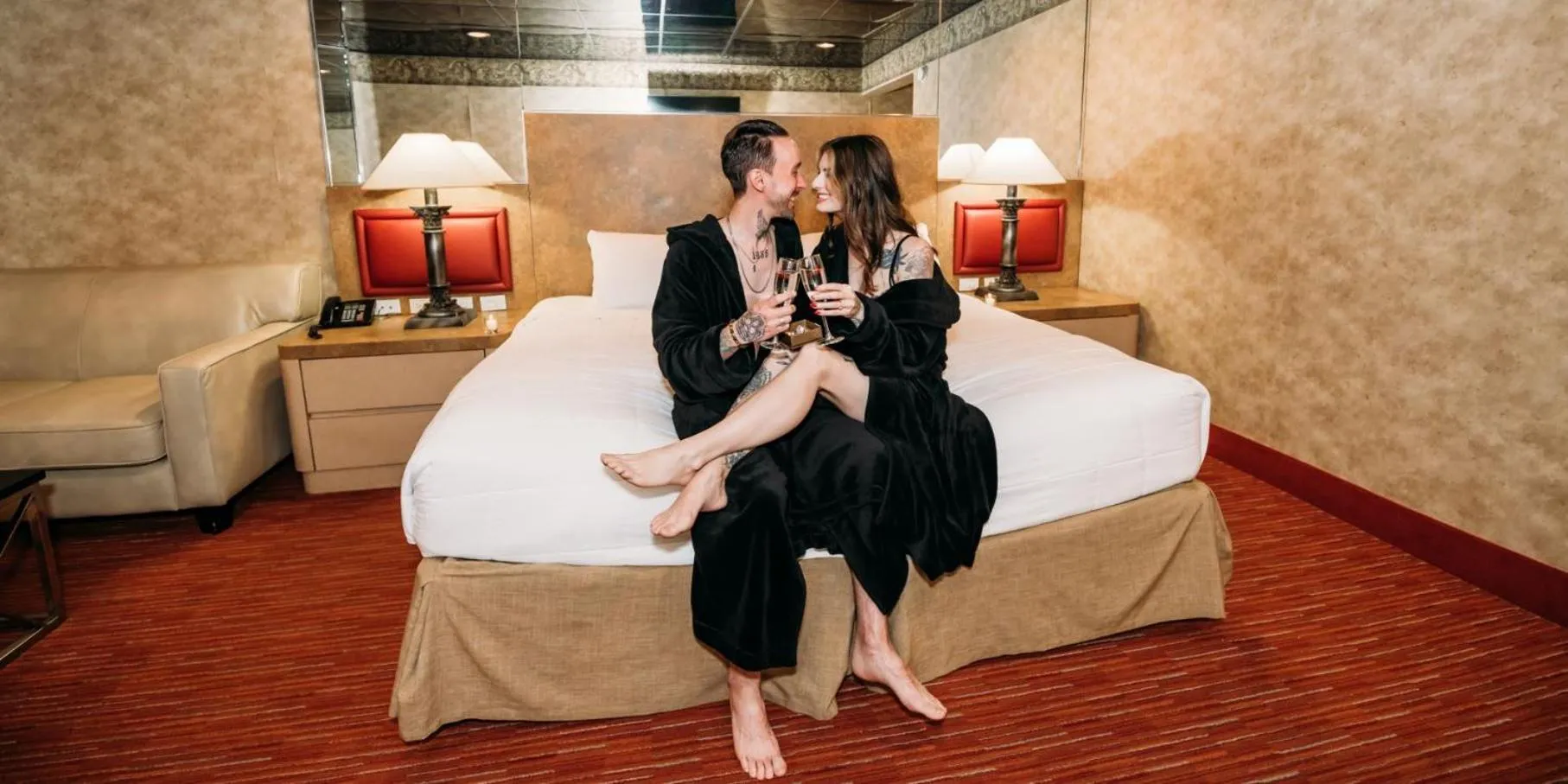 Bed in Paradise Stream Resort