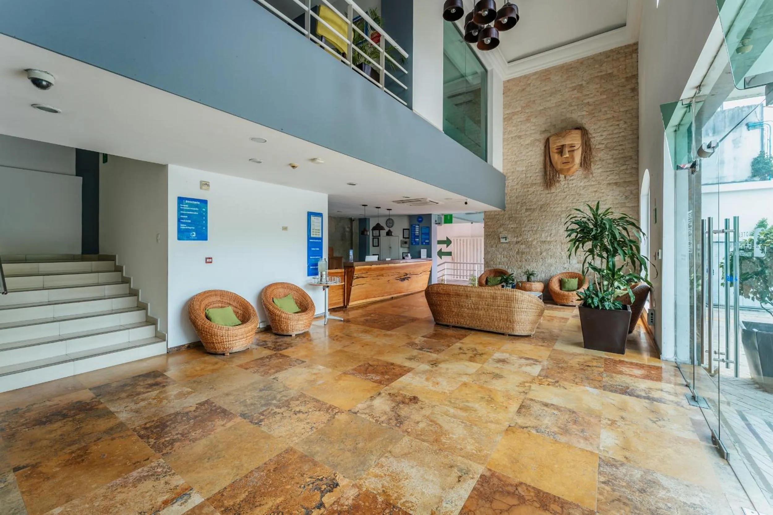 Lobby or reception in Hotel La Venta Inn Villahermosa