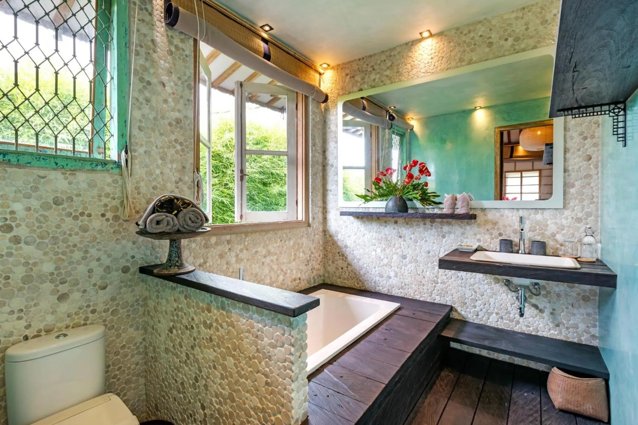 Bathroom in Villa Artis