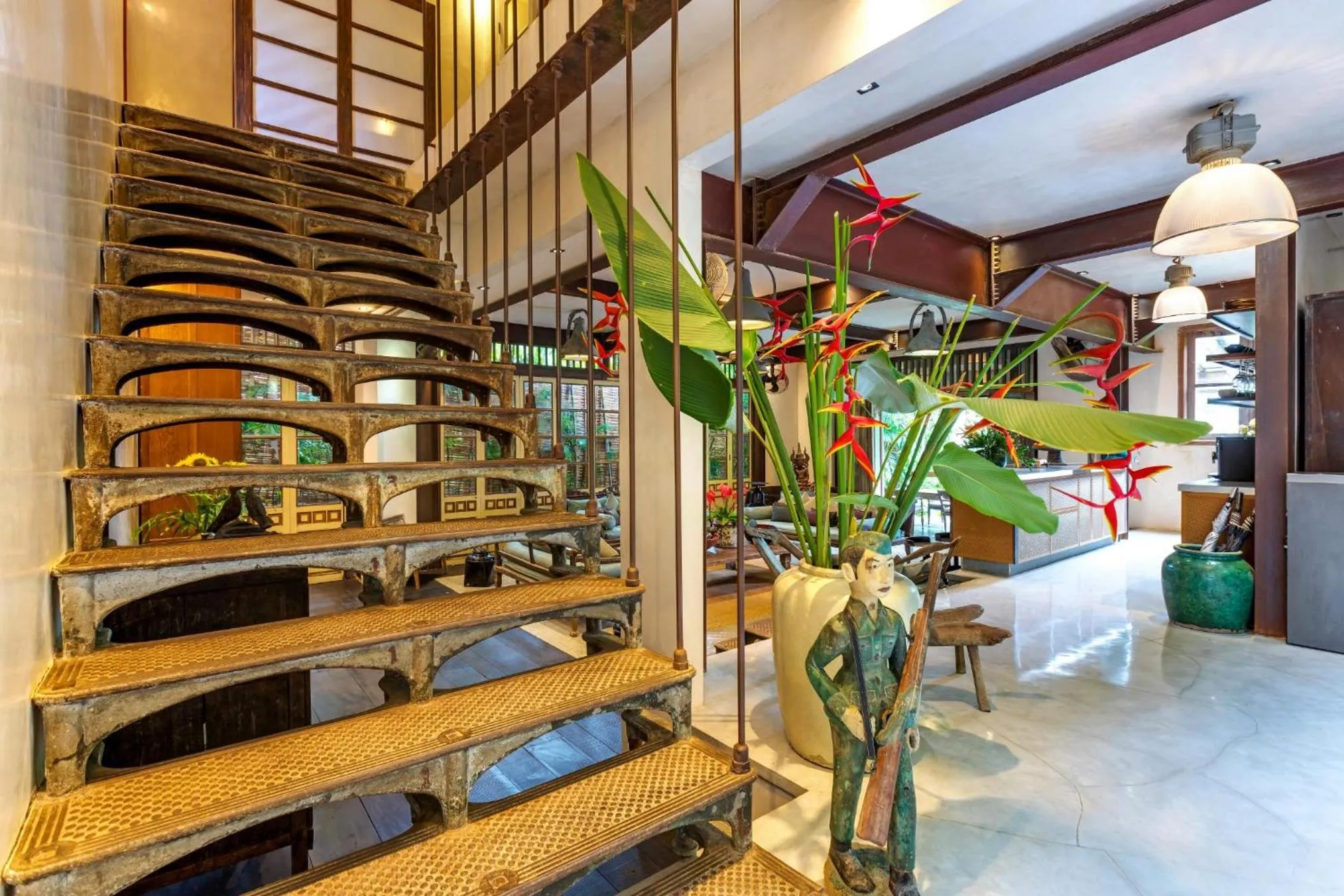 Living room in Villa Artis