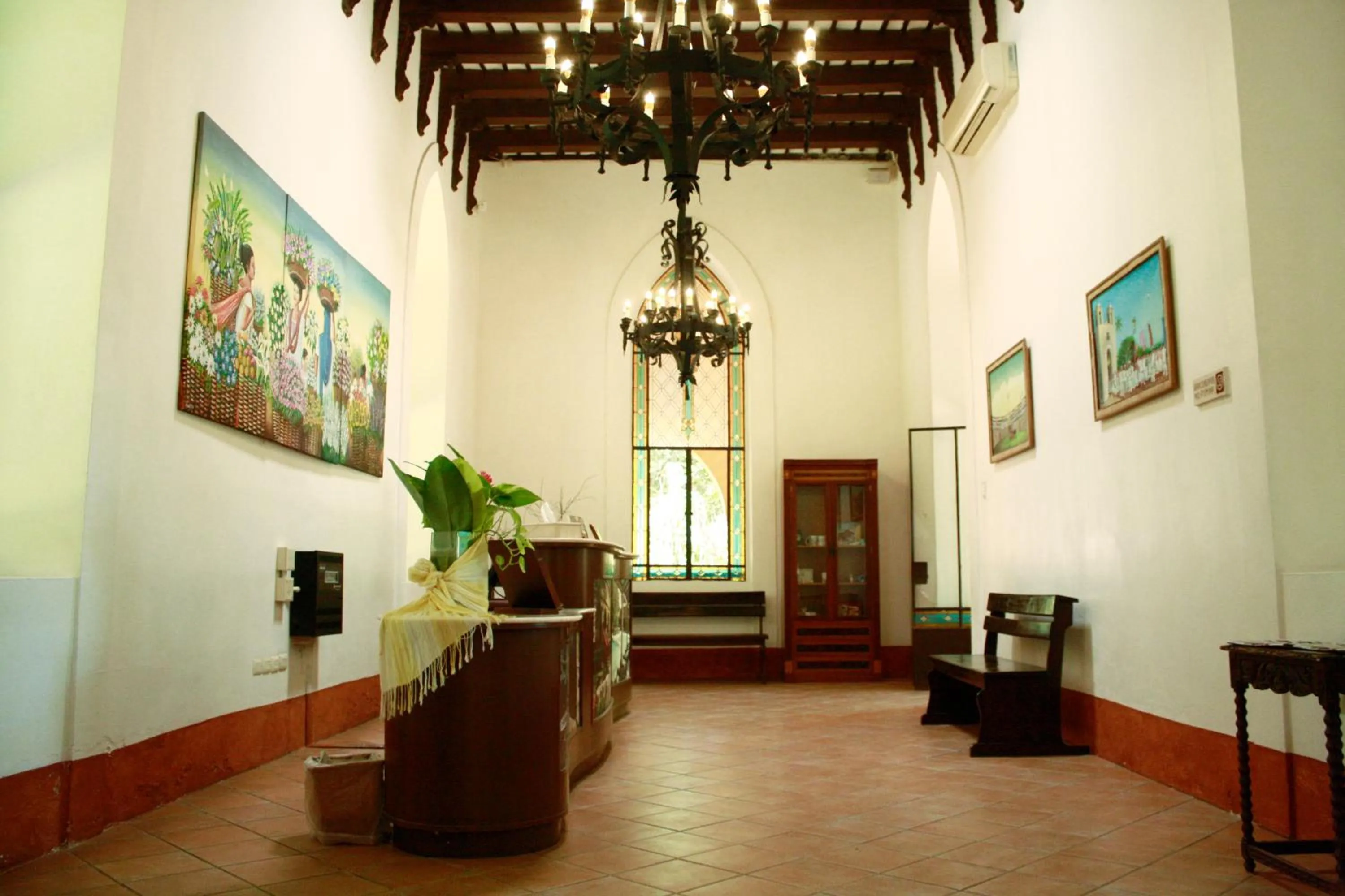 Lobby or reception in Hacienda Misne