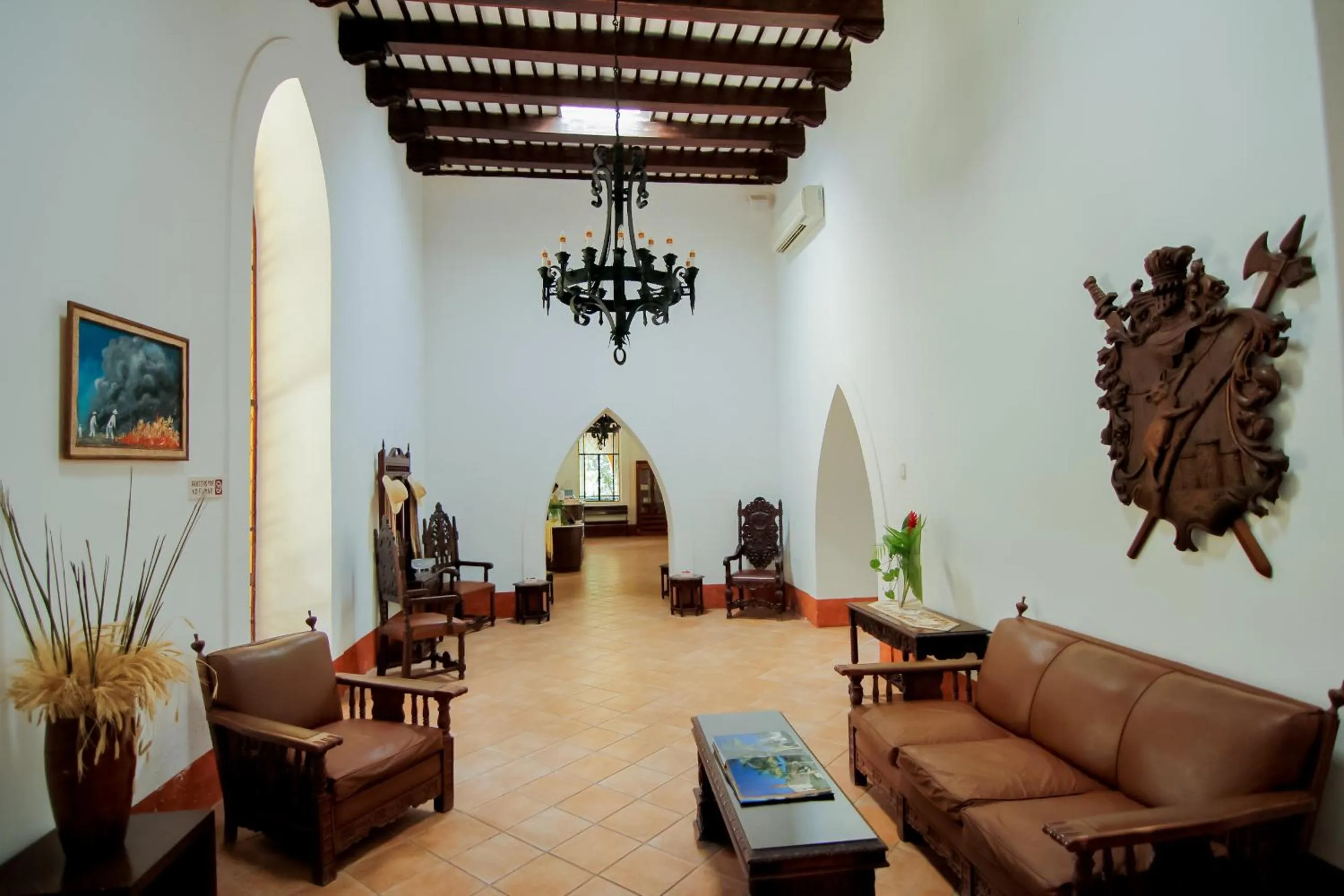Lobby or reception in Hacienda Misne