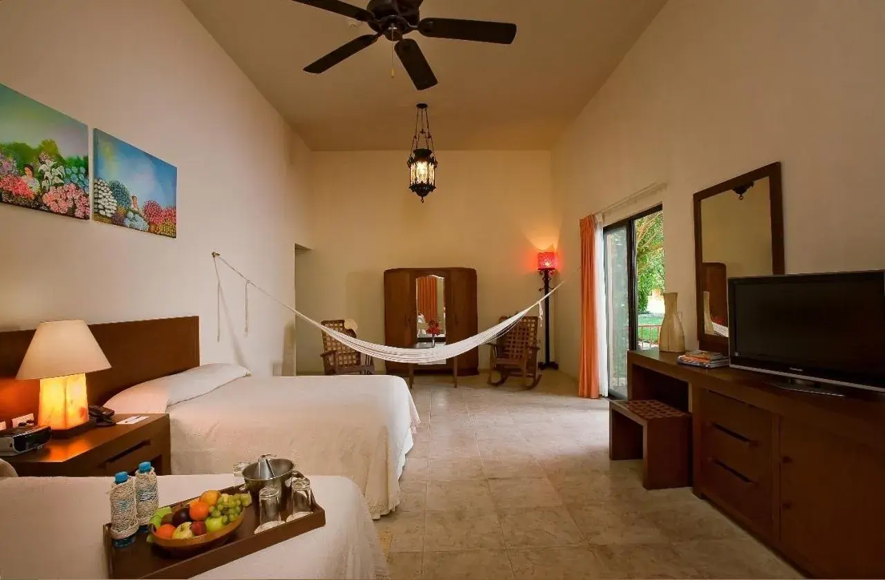 Junior Suite with Garden View in Hacienda Misne Junior Suite with Garden View in Hacienda Misne