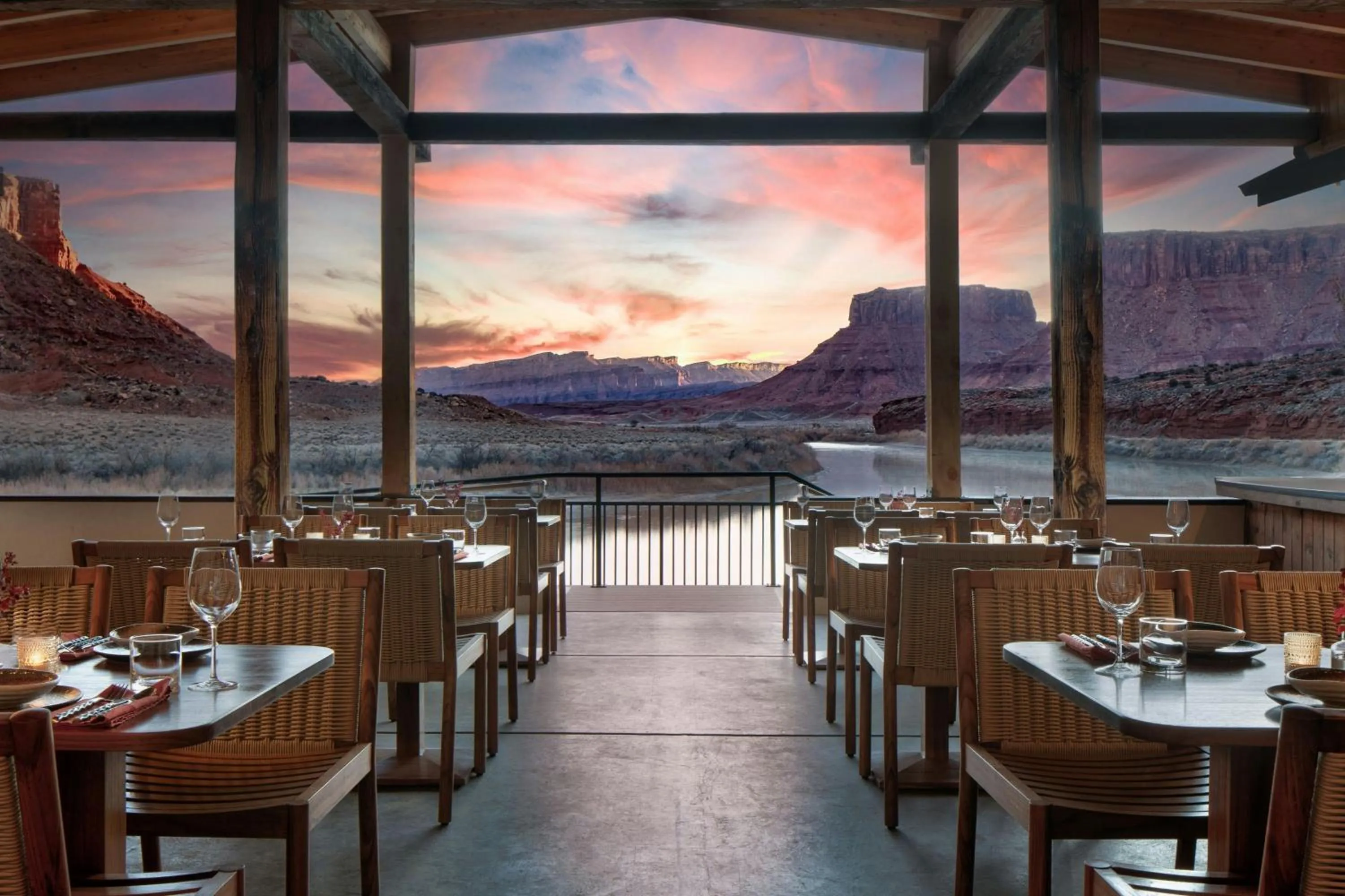 Restaurant/places to eat in Red Cliffs Lodge Moab