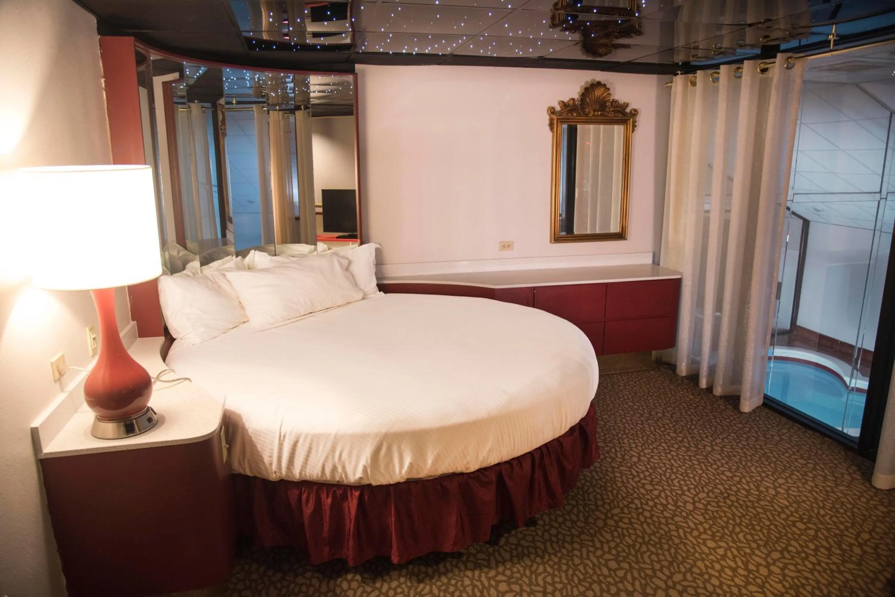 Bed in Cove Haven Resort