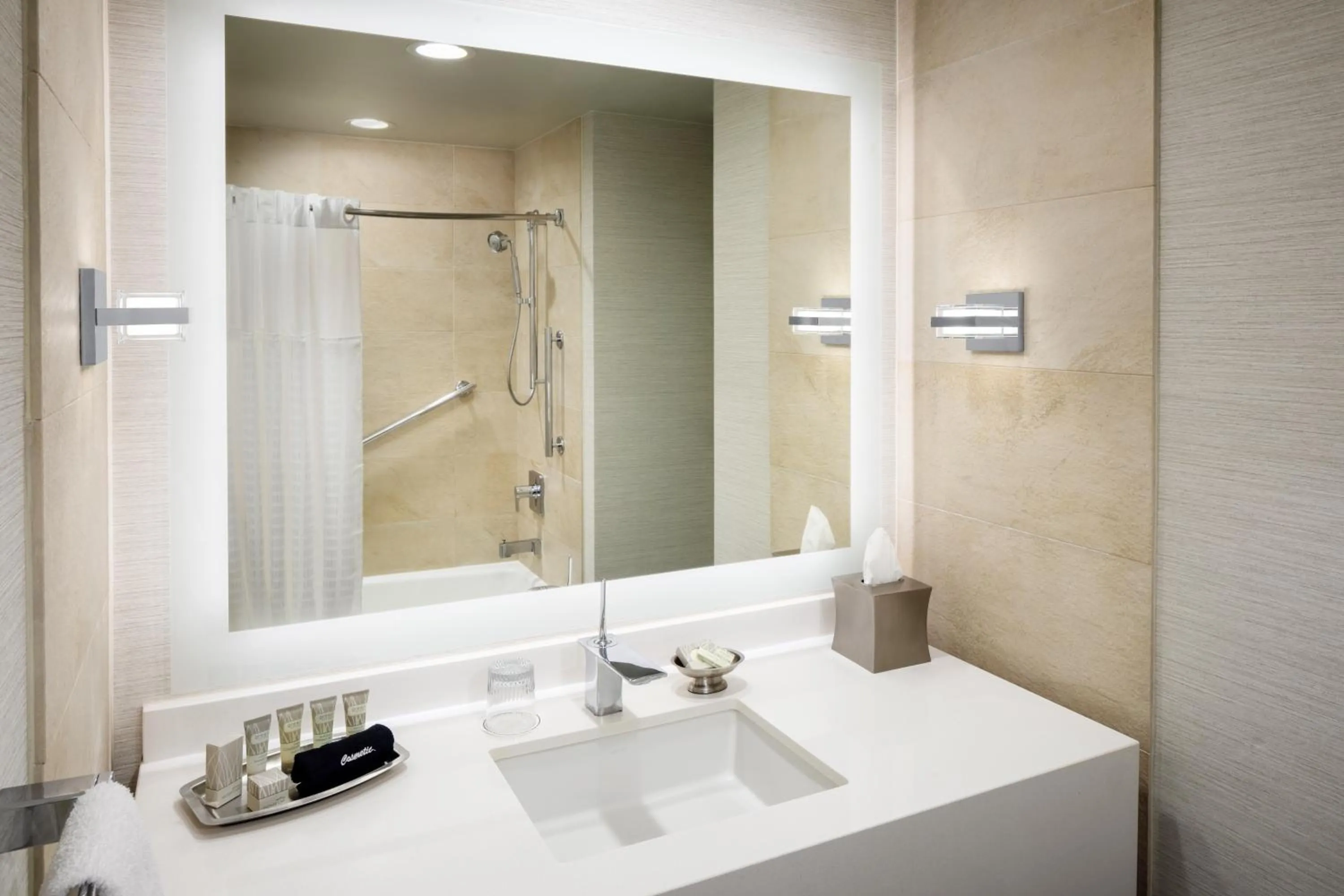 Shower in The Hotel at Arundel Preserve