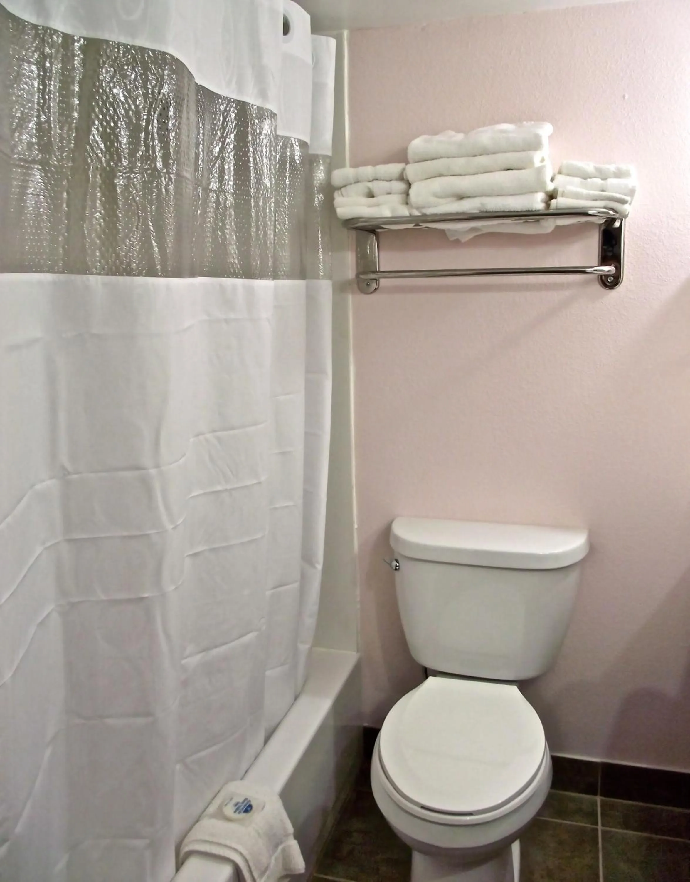 Bathroom in Motel 6 Harrisburg PA Near PA Expo Center