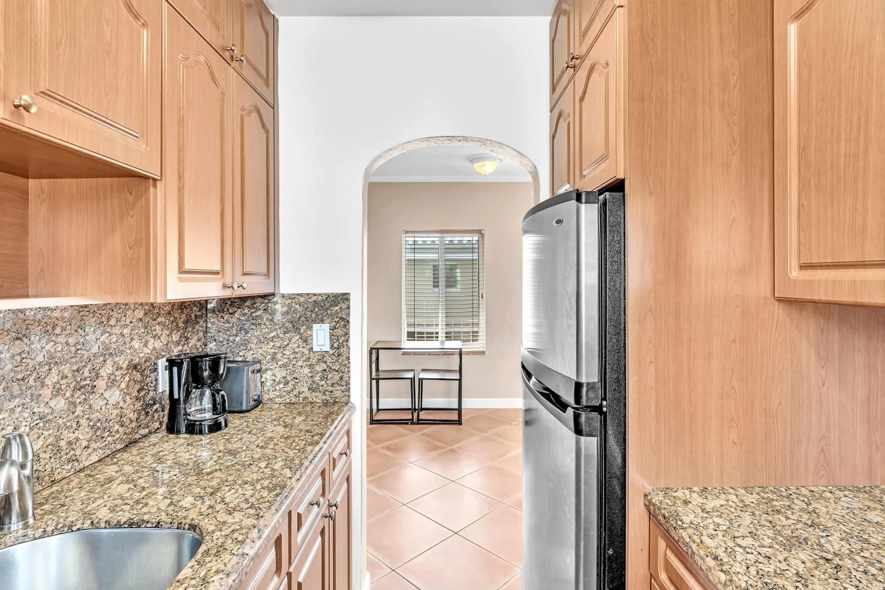 kitchen in Silver Spray Motel