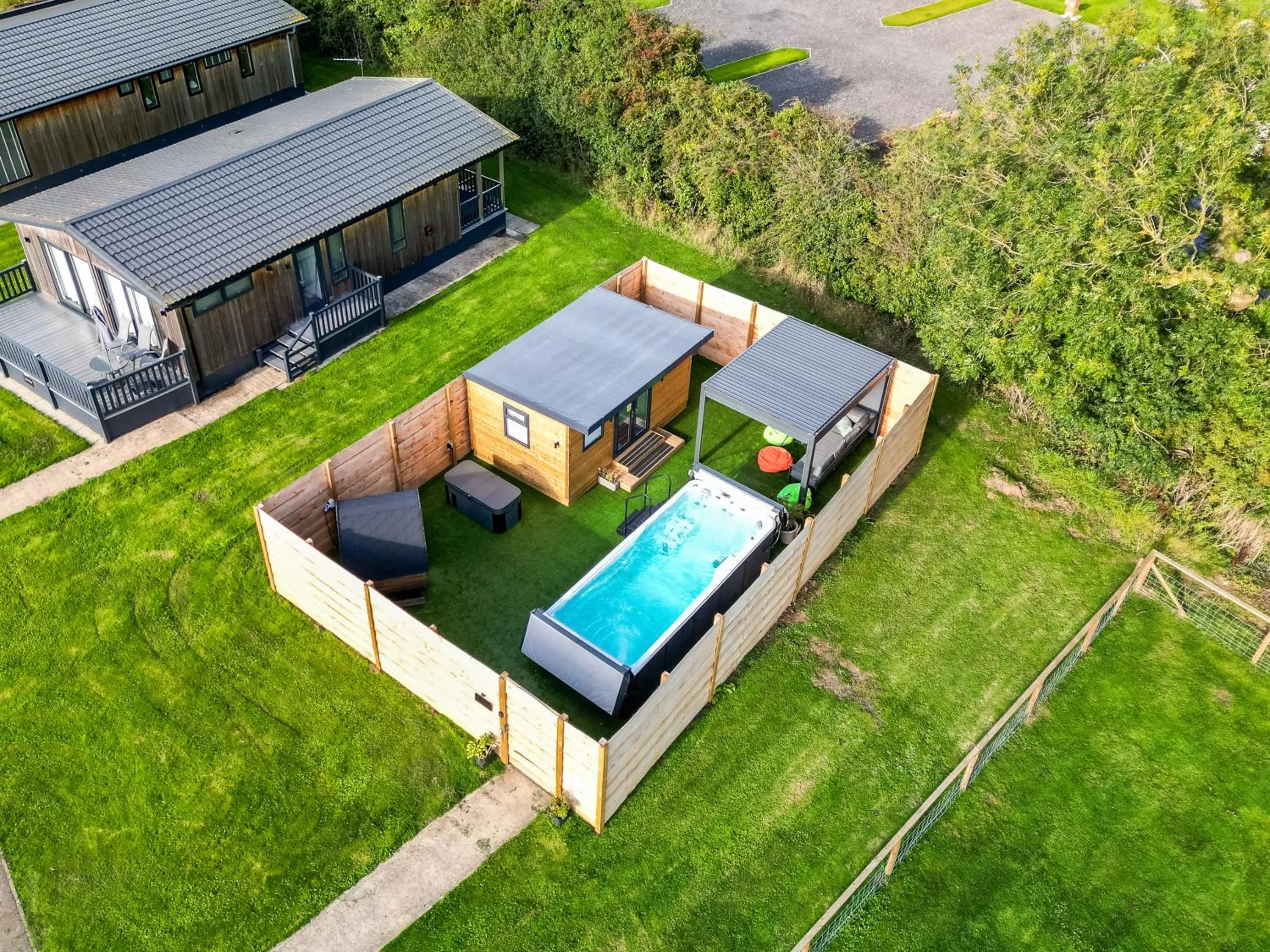 Spa and wellness centre/facilities in Grange Farm Park