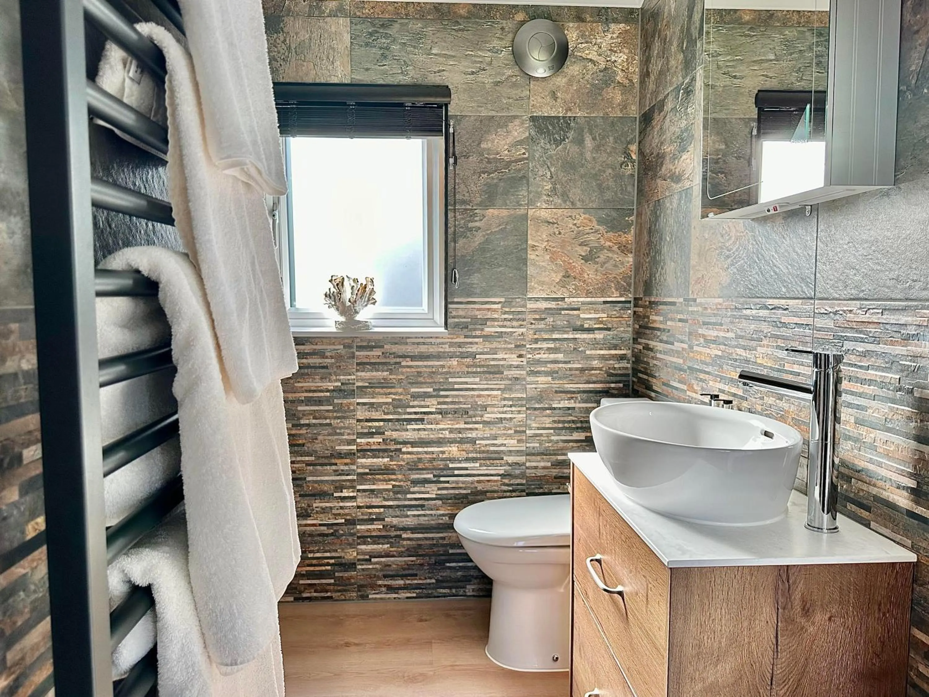 Shower in Grange Farm Park