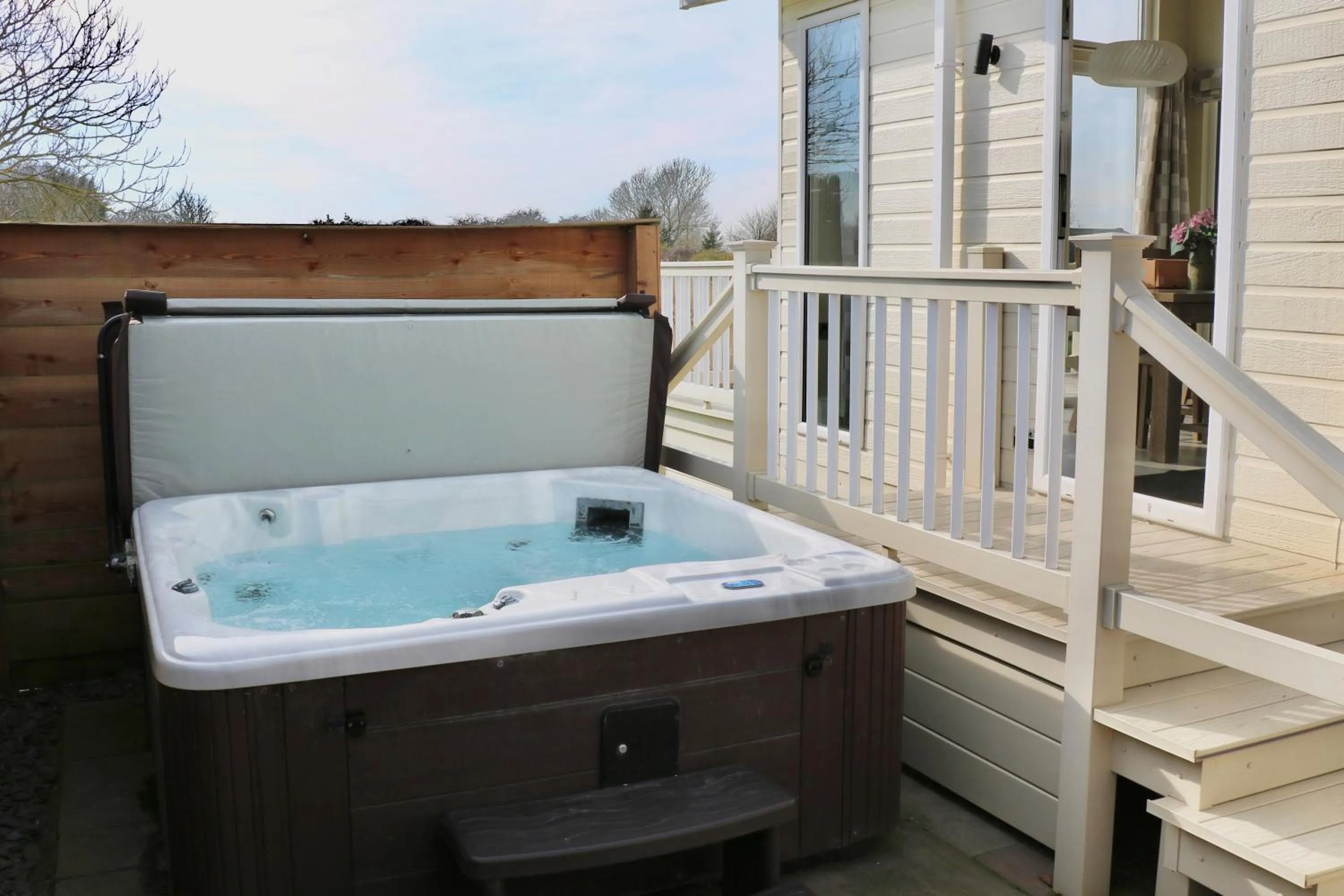 Hot Tub in Grange Farm Park