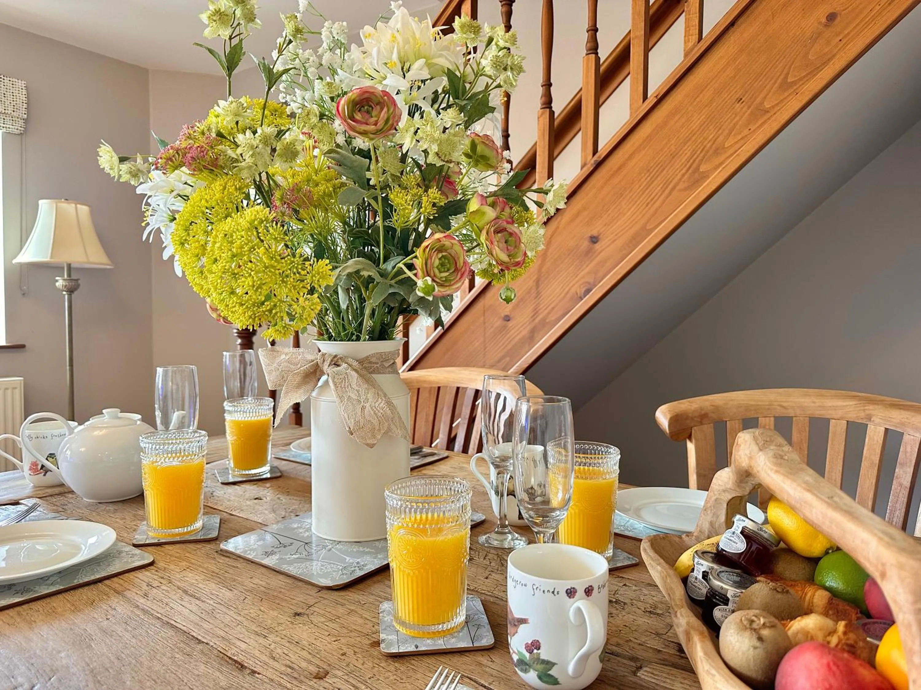 Dining area in Grange Farm Park