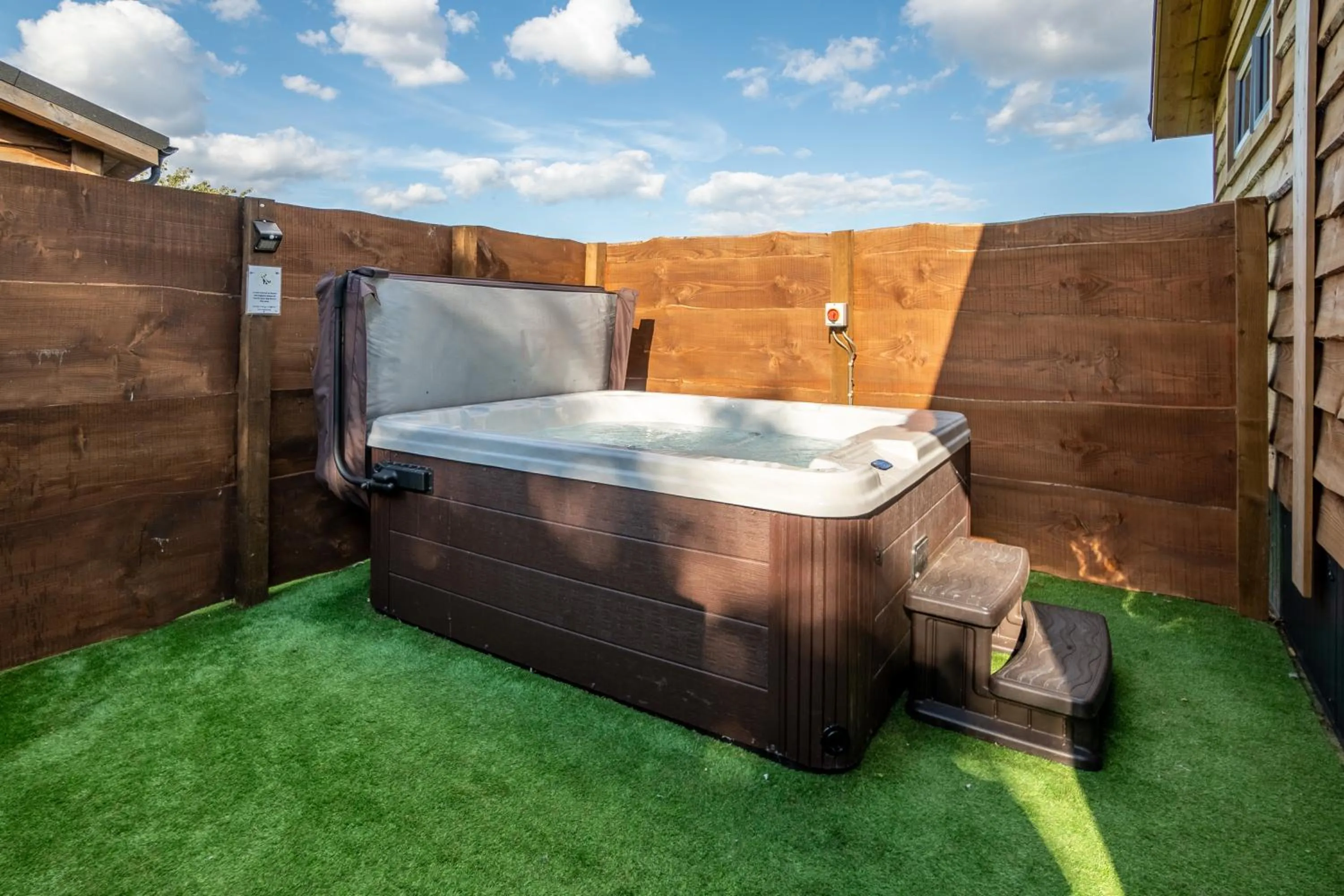 Hot Tub in Grange Farm Park