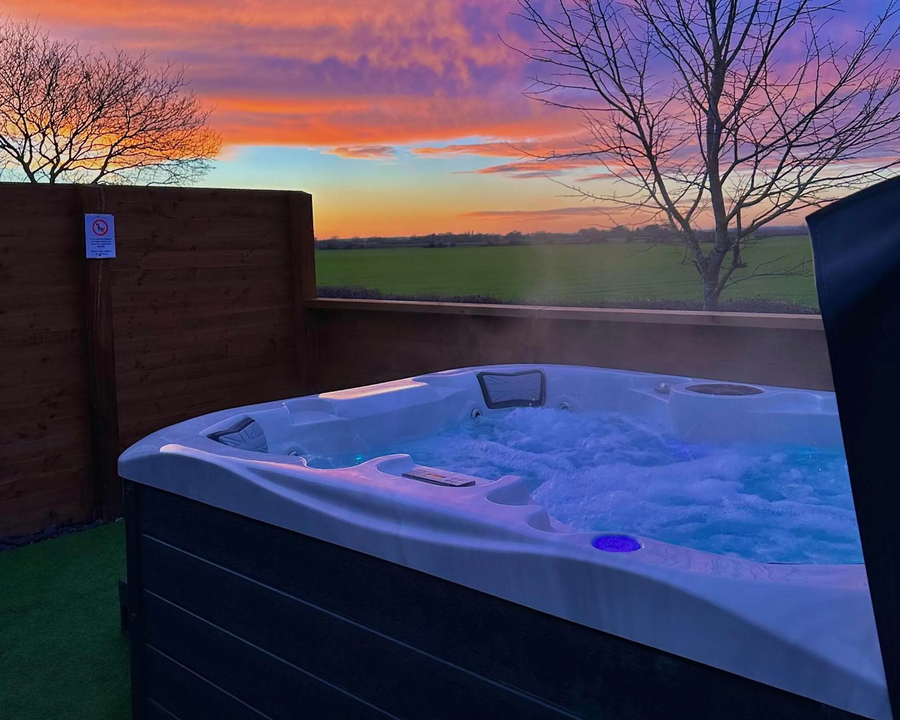 Hot Tub in Grange Farm Park