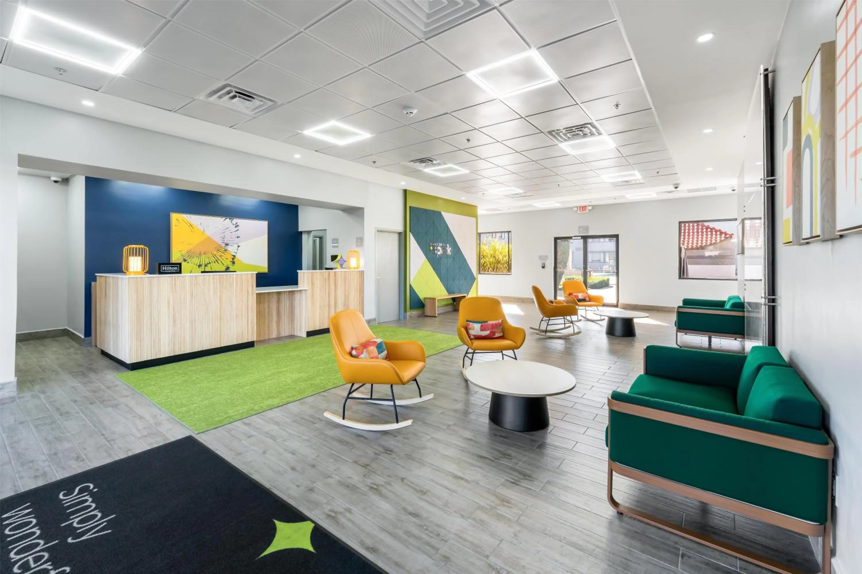 Lobby or reception in Spark by Hilton Ponce